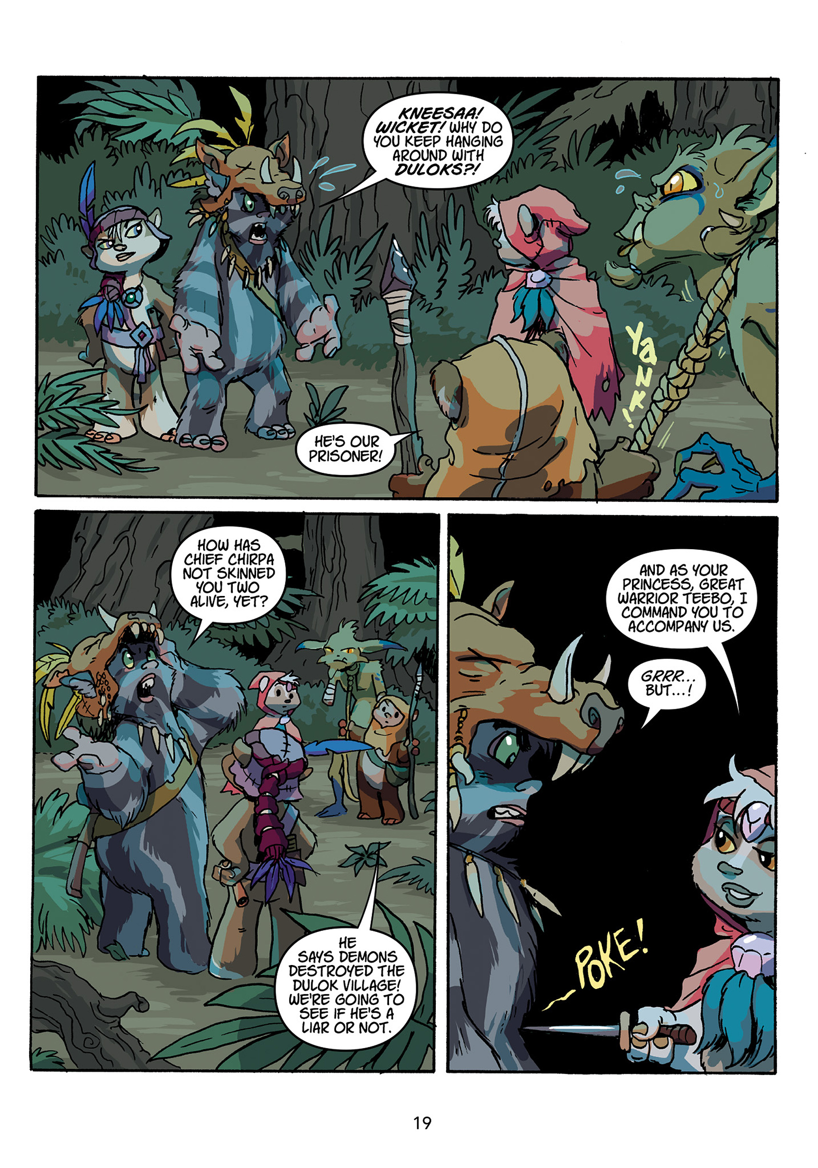 Read online Star Wars: Ewoks - Shadows of Endor comic -  Issue # TPB - 20