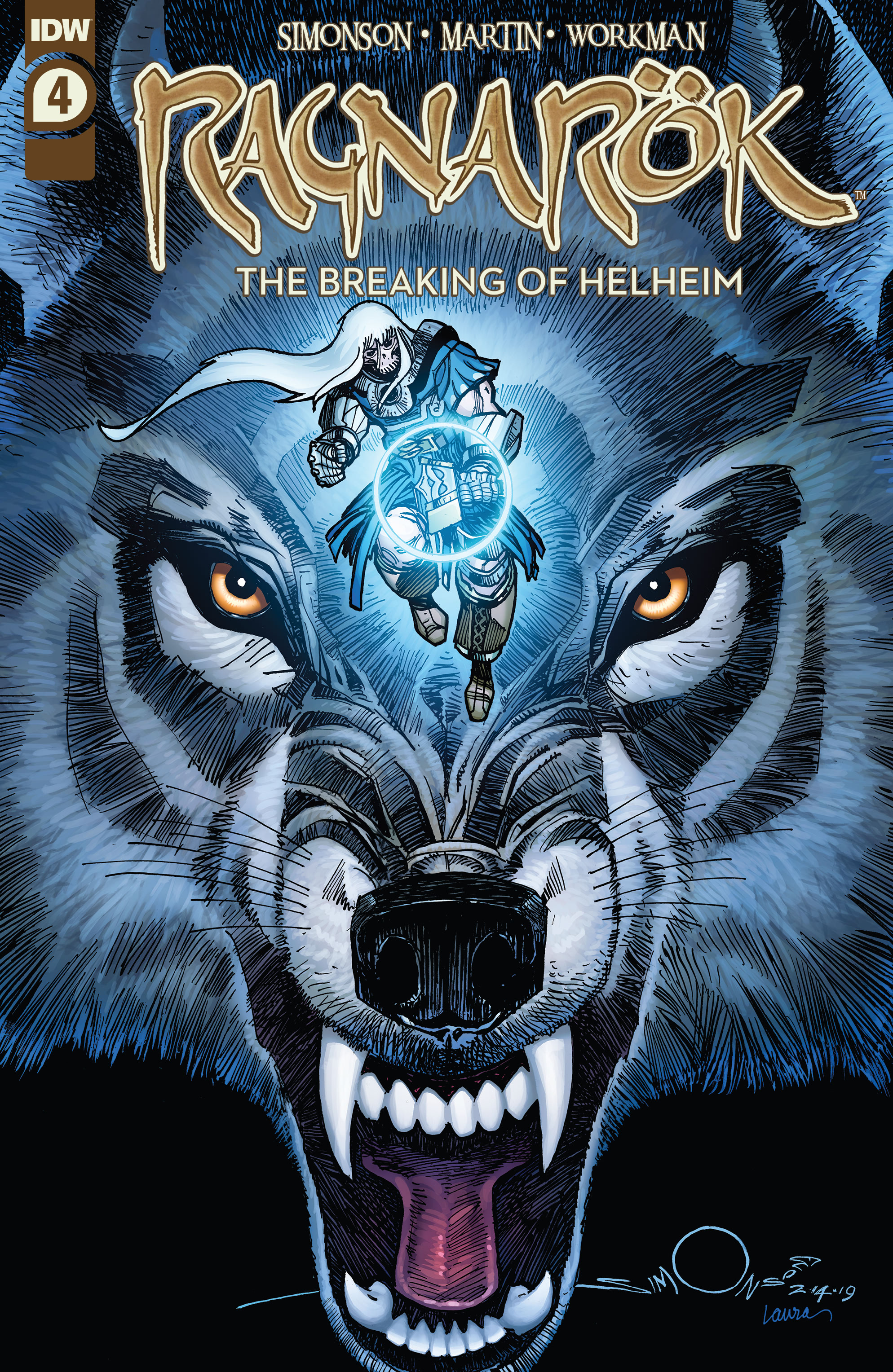 Read online Ragnarok: The Breaking of Helheim comic -  Issue #4 - 1