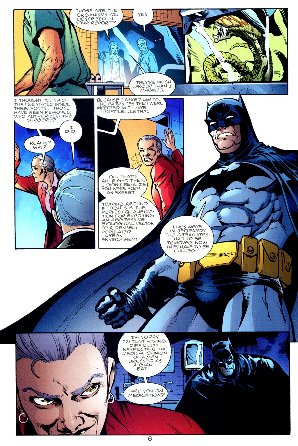 Read online Batman/Aliens II comic -  Issue #2 - 8