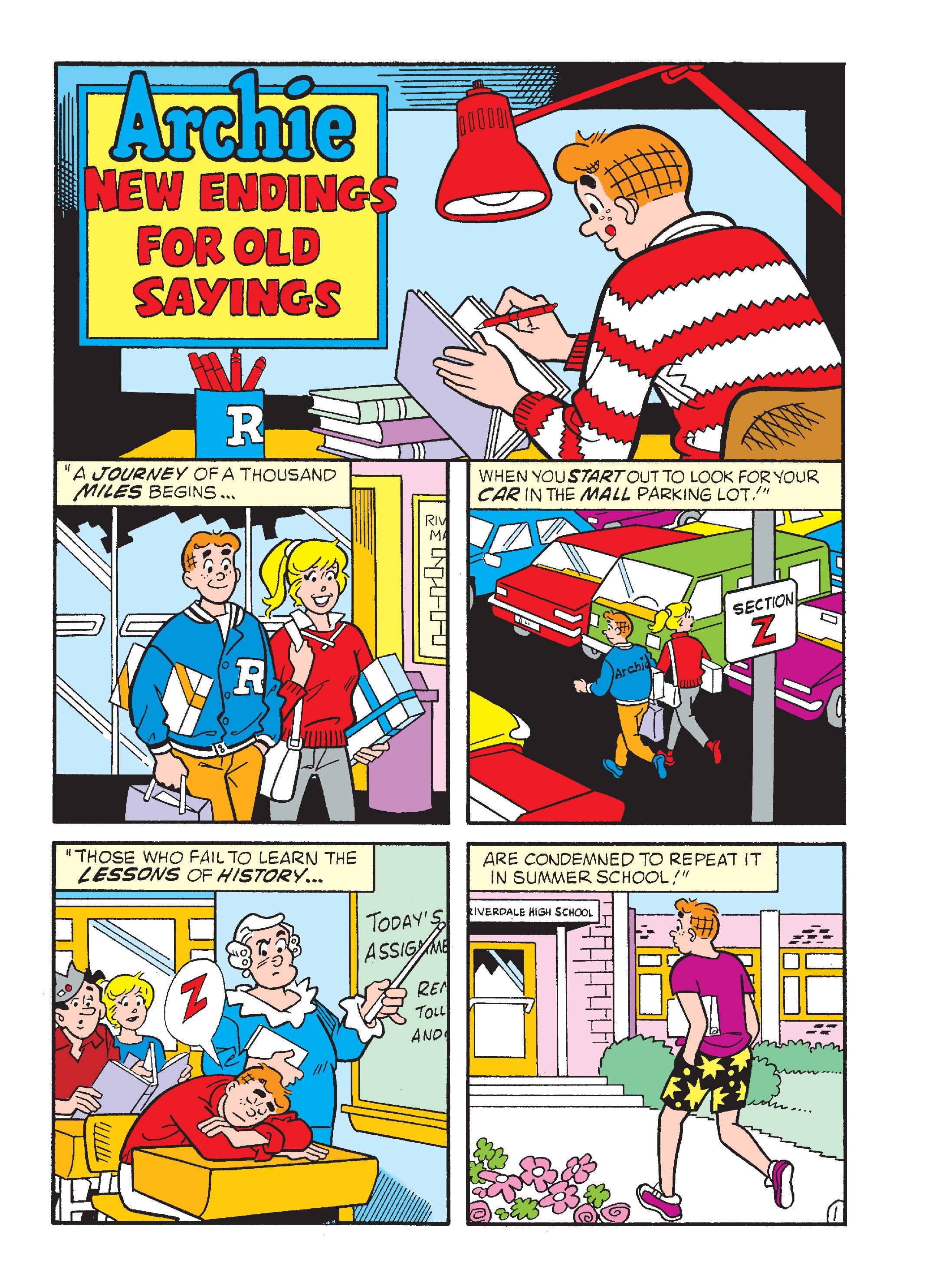 Read online Archie's Double Digest Magazine comic -  Issue #264 - 137