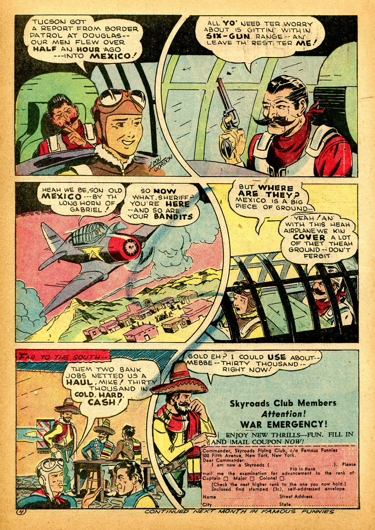Read online Famous Funnies comic -  Issue #103 - 50