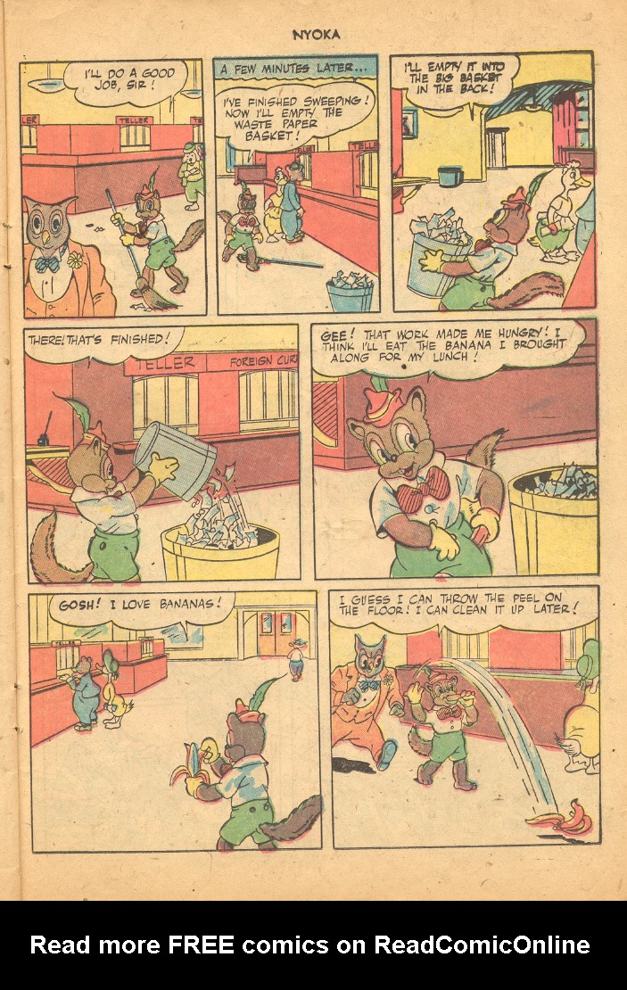 Read online Nyoka the Jungle Girl (1945) comic -  Issue #20 - 23