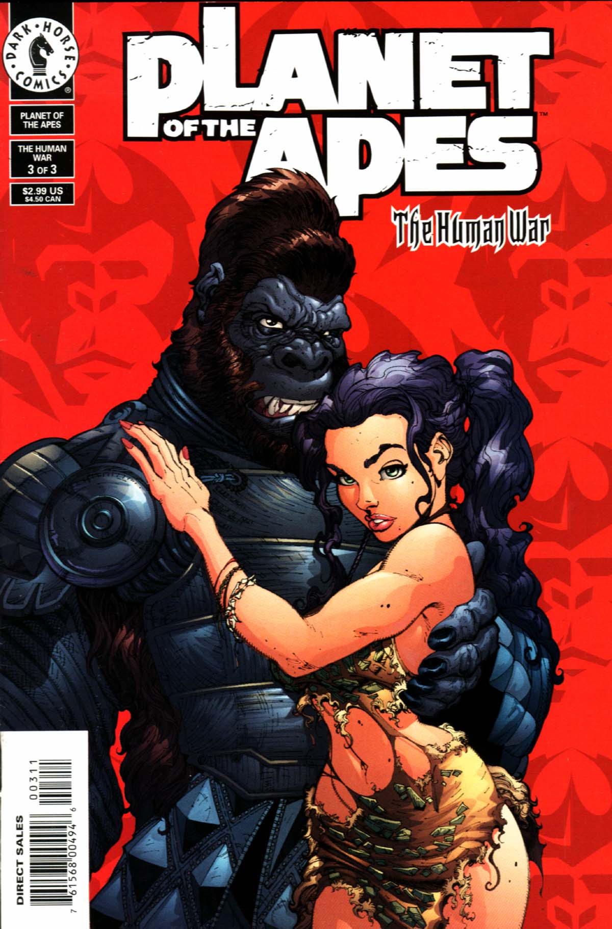 Read online Planet of the Apes: The Human War comic -  Issue #3 - 1