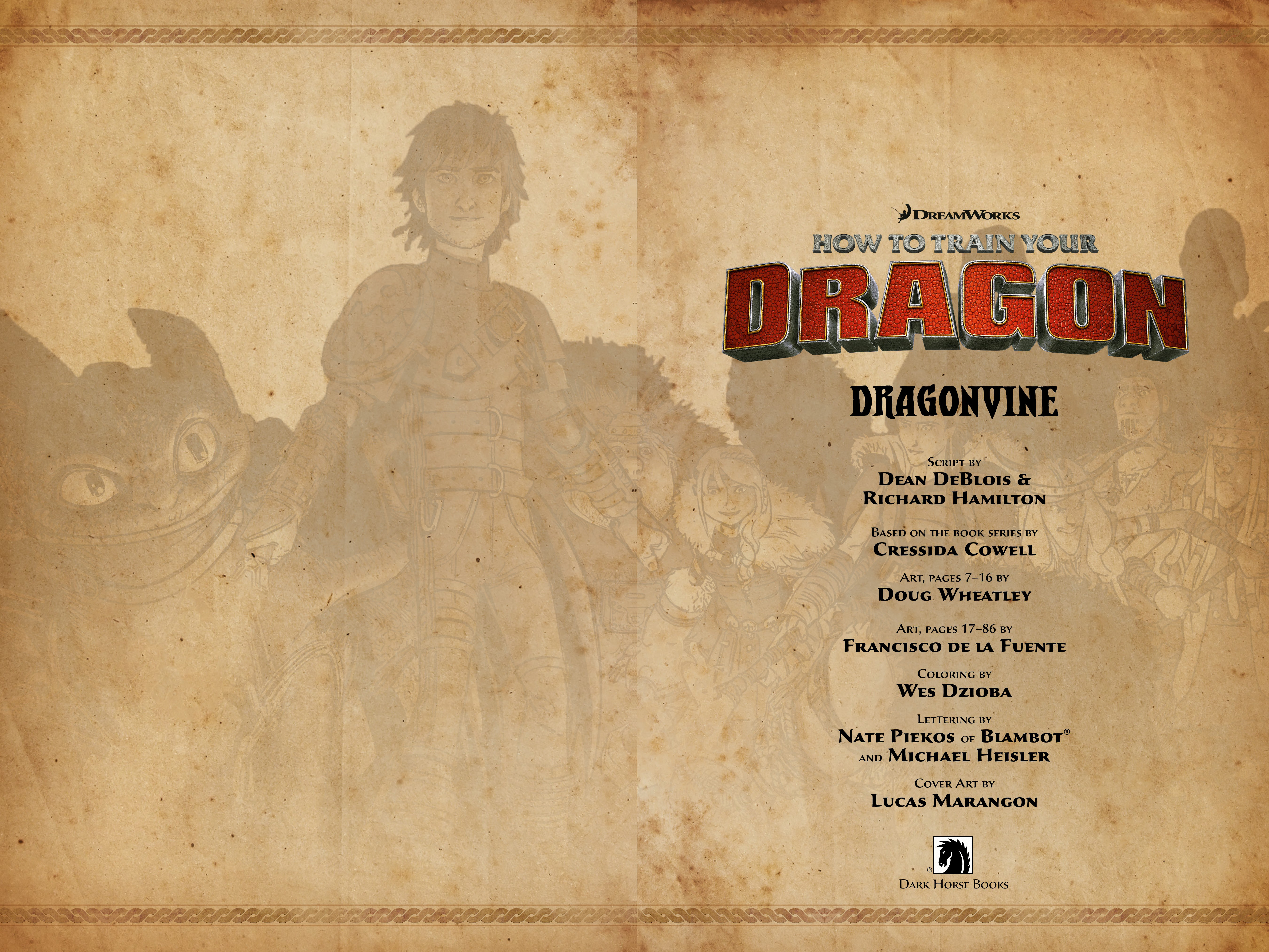 How To Train Your Dragon Dragonvine Tpb Read How To Train Your Dragon