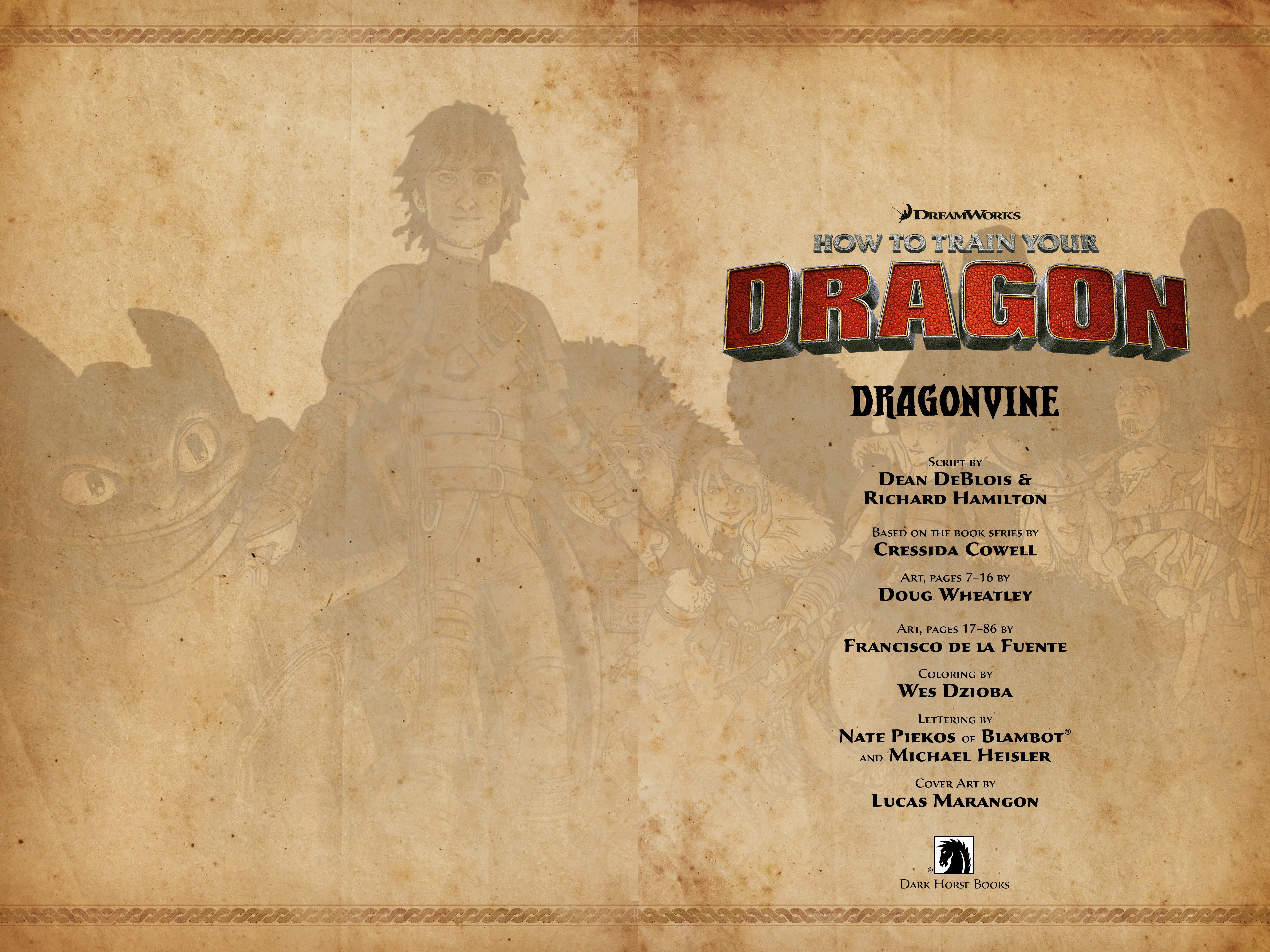 Read online How to Train Your Dragon: Dragonvine comic -  Issue # TPB - 3