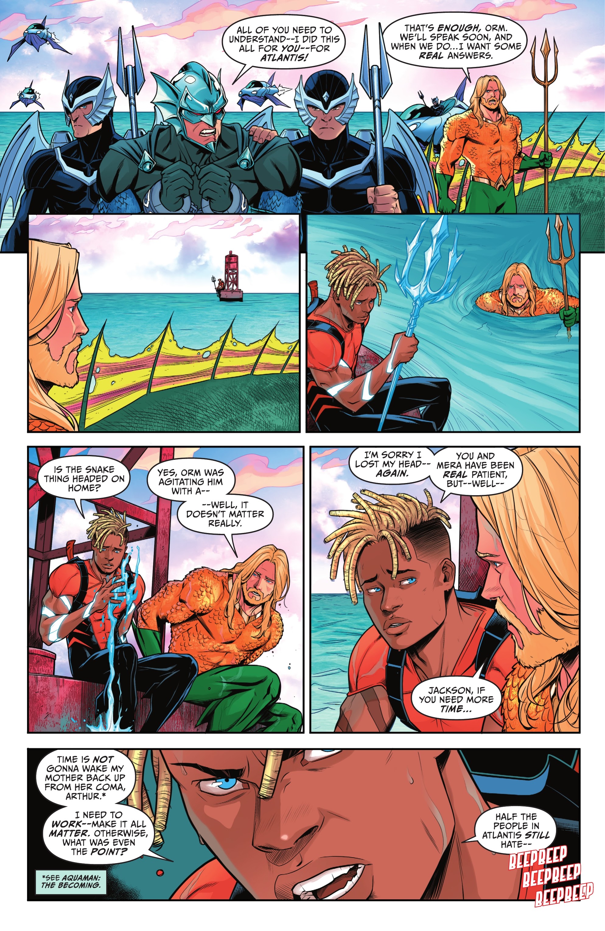 Read online Aquamen comic -  Issue #1 - 17
