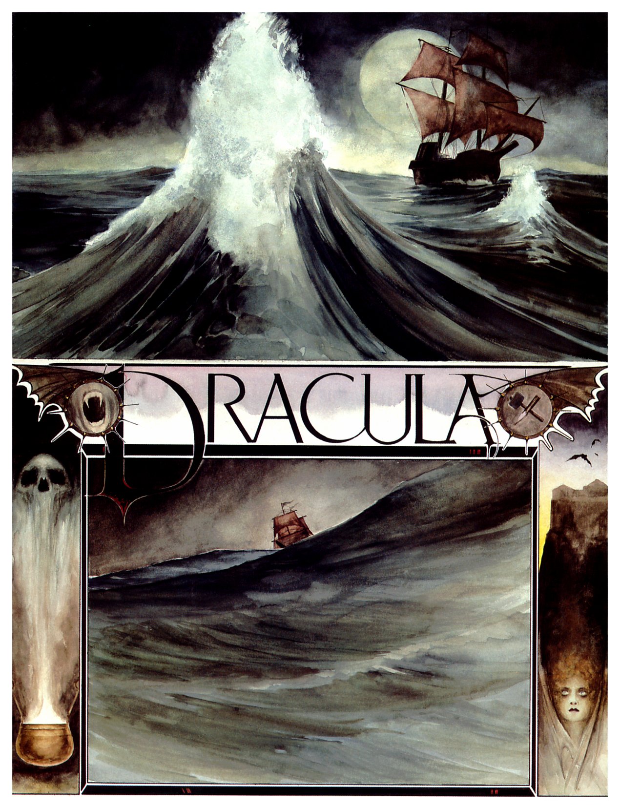 Read online Marvel Graphic Novel comic -  Issue #26 - Dracula A Symphony In Moonlight and Nightmares - 9
