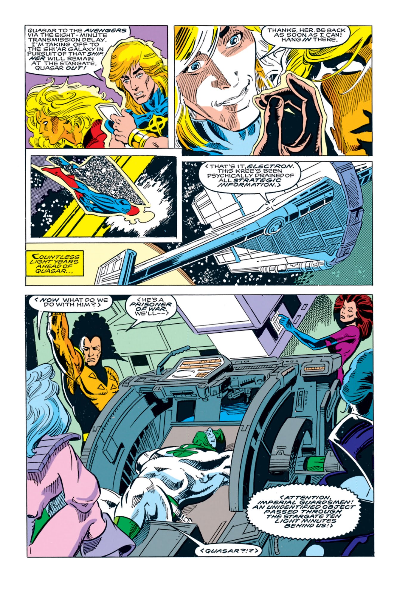 Read online Avengers: Galactic Storm comic -  Issue # TPB 1 (Part 3) - 12