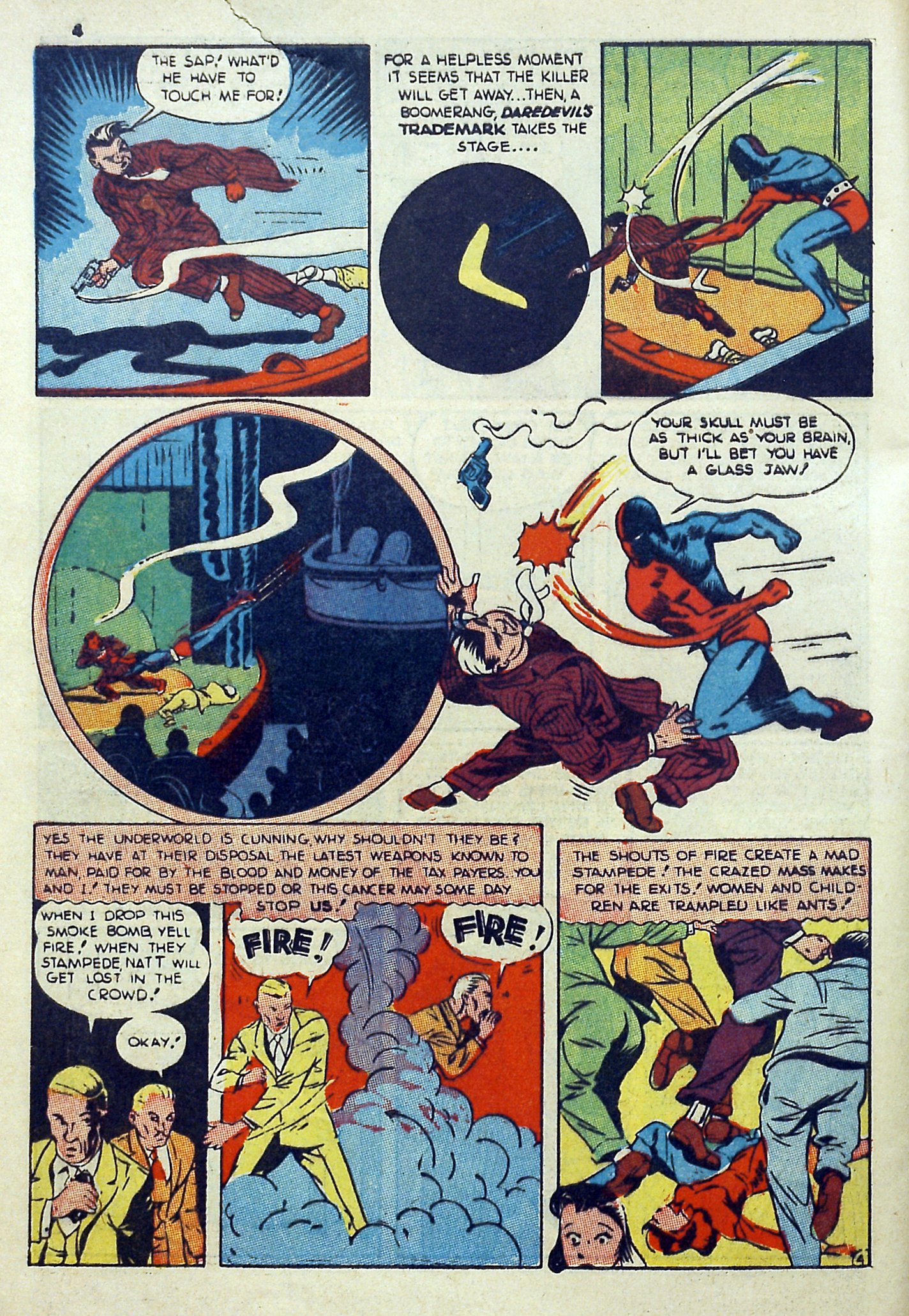 Read online Daredevil (1941) comic -  Issue #5 - 6