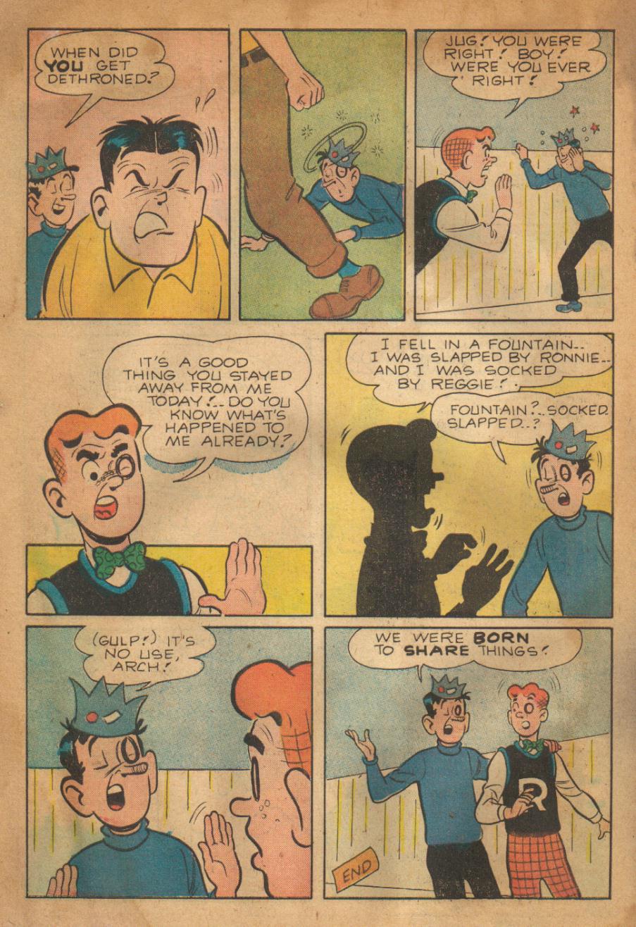 Read online Archie's Pal Jughead comic -  Issue #68 - 34