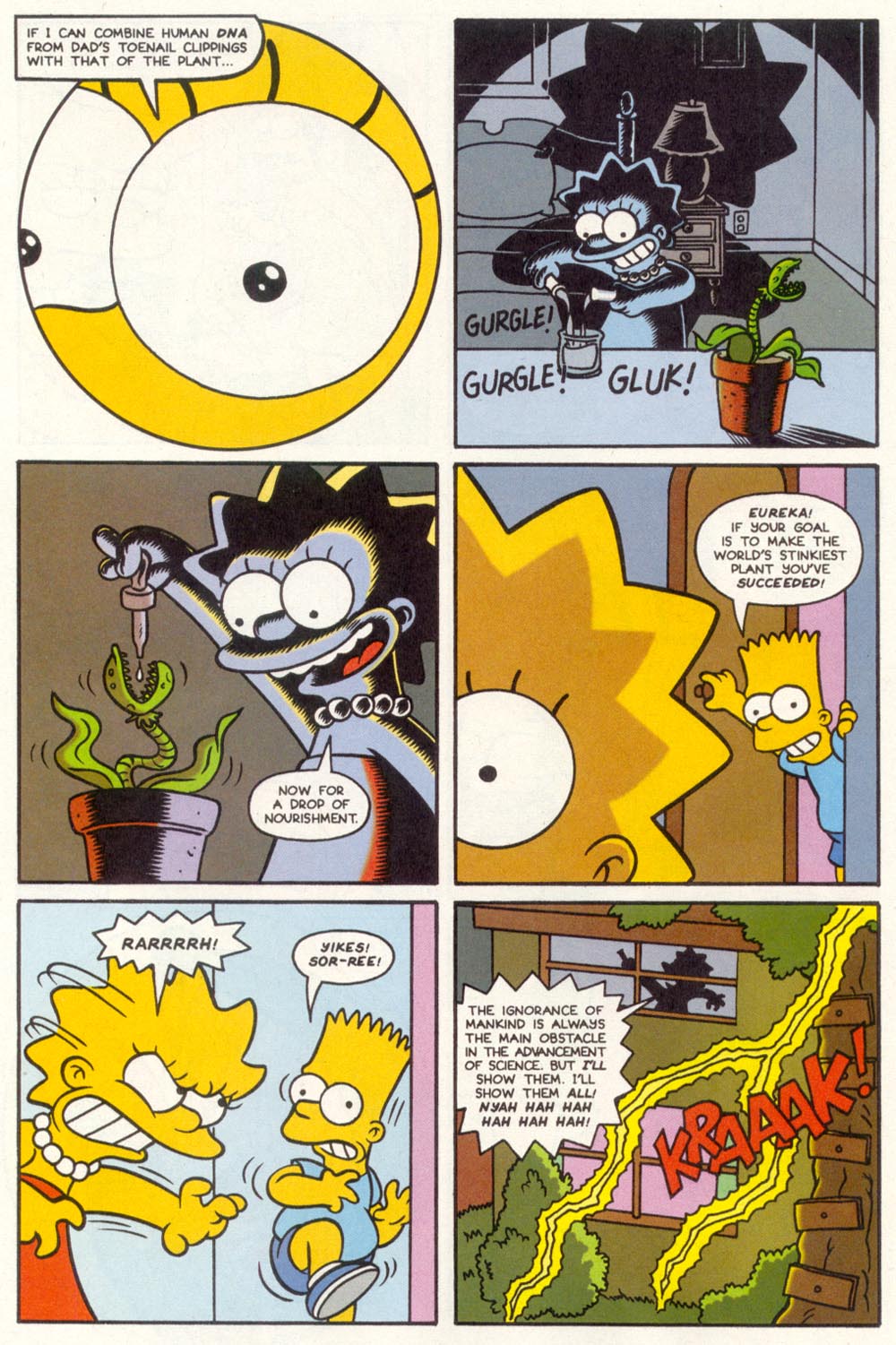 Read online Treehouse of Horror comic -  Issue #1 - 6