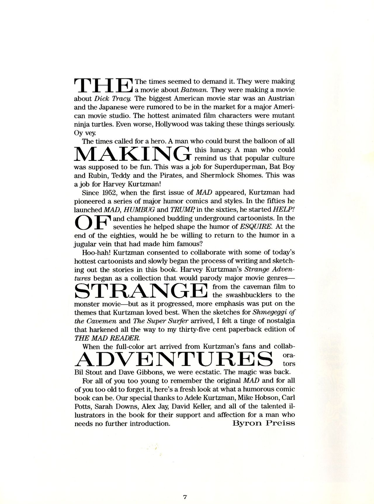 Read online Harvey Kurtzman's Strange Adventures comic -  Issue # TPB - 10