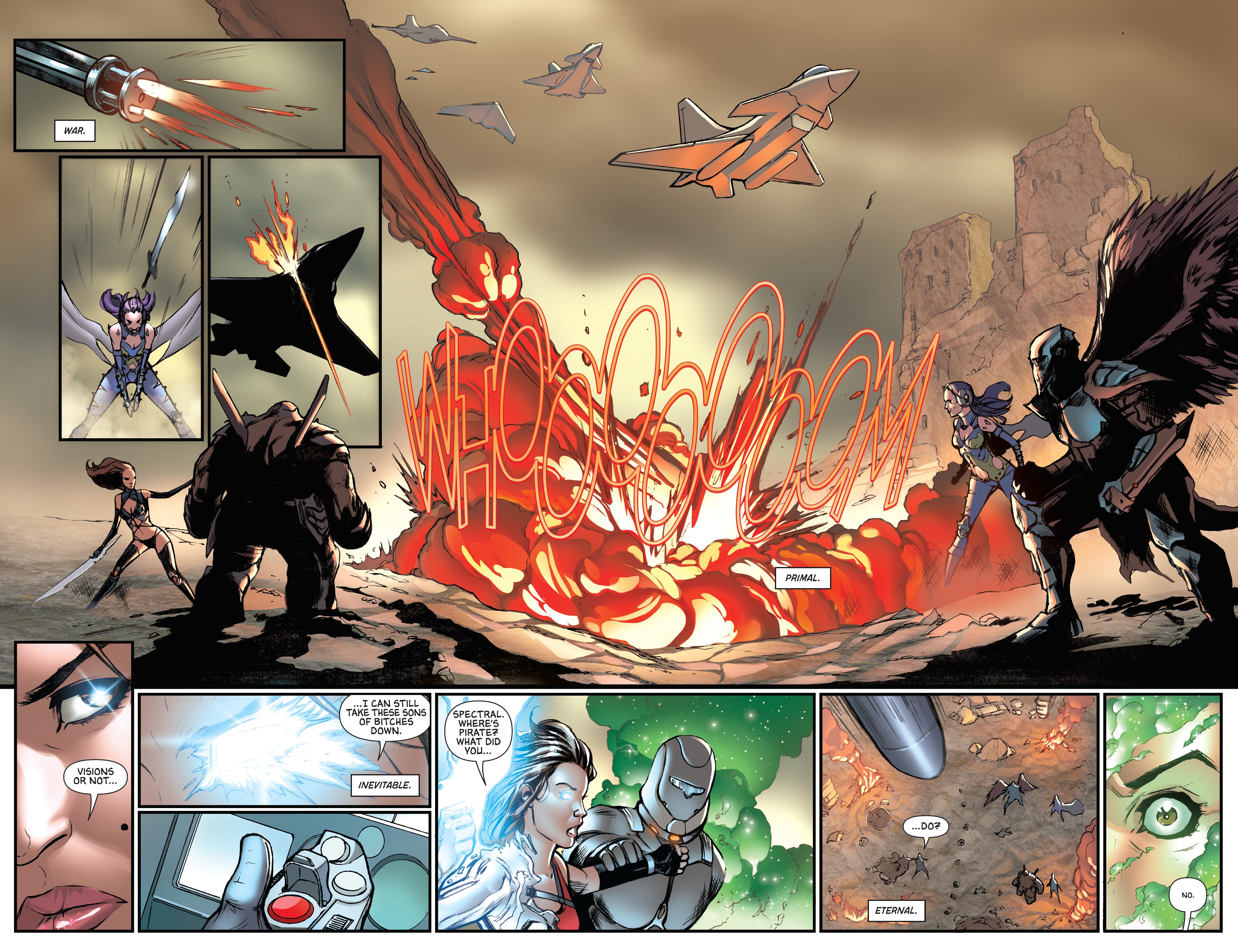 Read online Dissension: War Eternal comic -  Issue #5 - 20