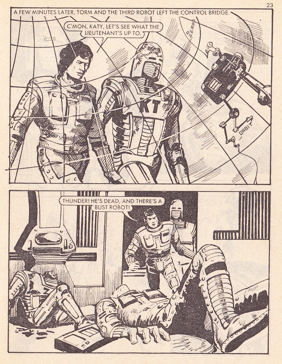 Read online Starblazer comic -  Issue #37 - 23