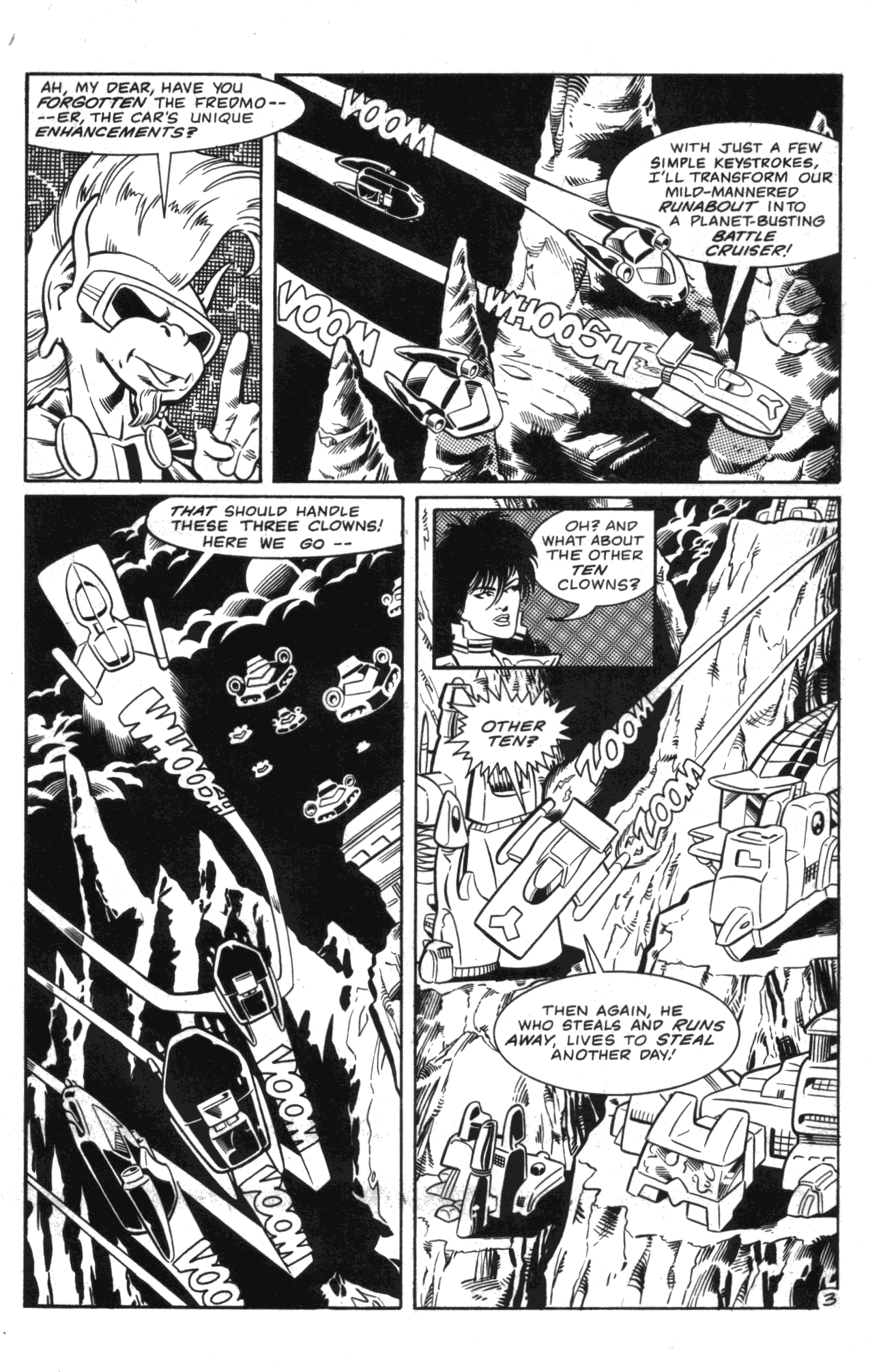Read online Aristocratic Xtraterrestrial Time-Traveling Thieves comic -  Issue #3 - 5