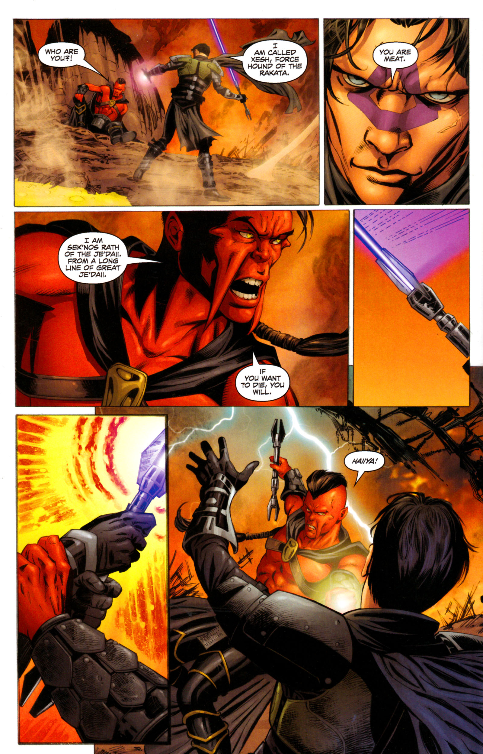 Read online Star Wars: Dawn Of The Jedi - Force Storm comic -  Issue #3 - 12