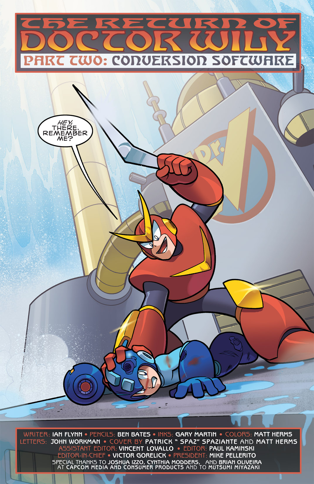 Read online Mega Man comic -  Issue # _TPB 3 - 32