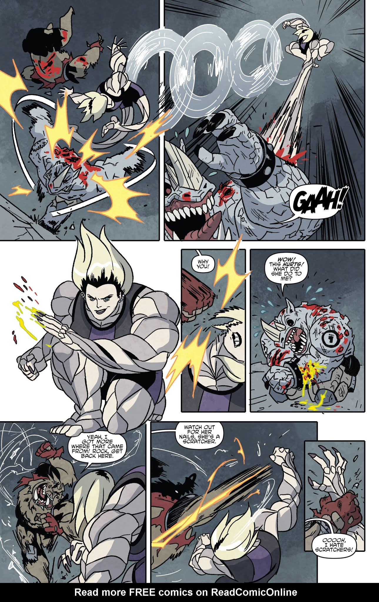 Read online Teenage Mutant Ninja Turtles: Bebop & Rocksteady Hit the Road comic -  Issue #5 - 15