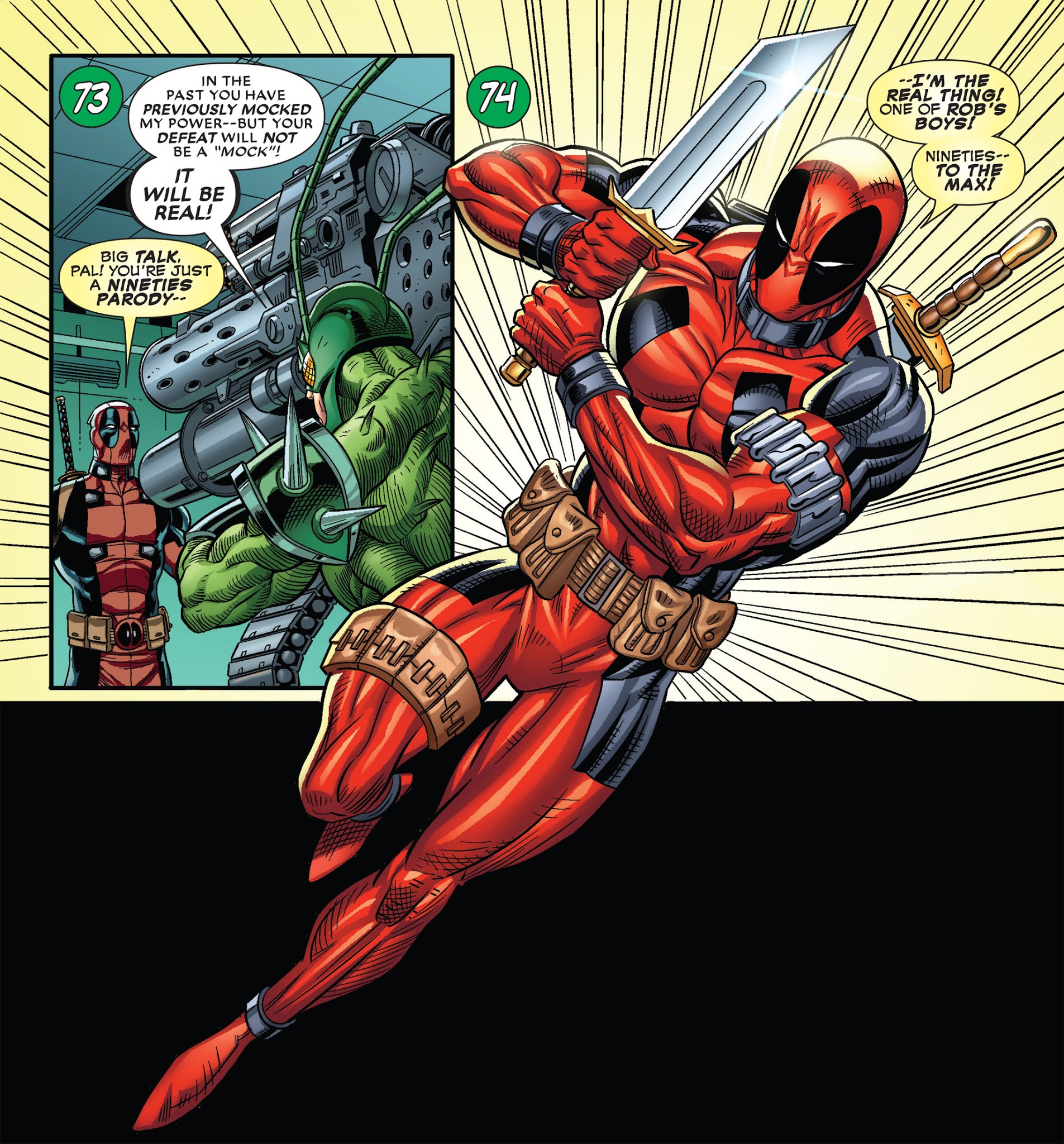 Read online You Are Deadpool comic -  Issue #4 - 75