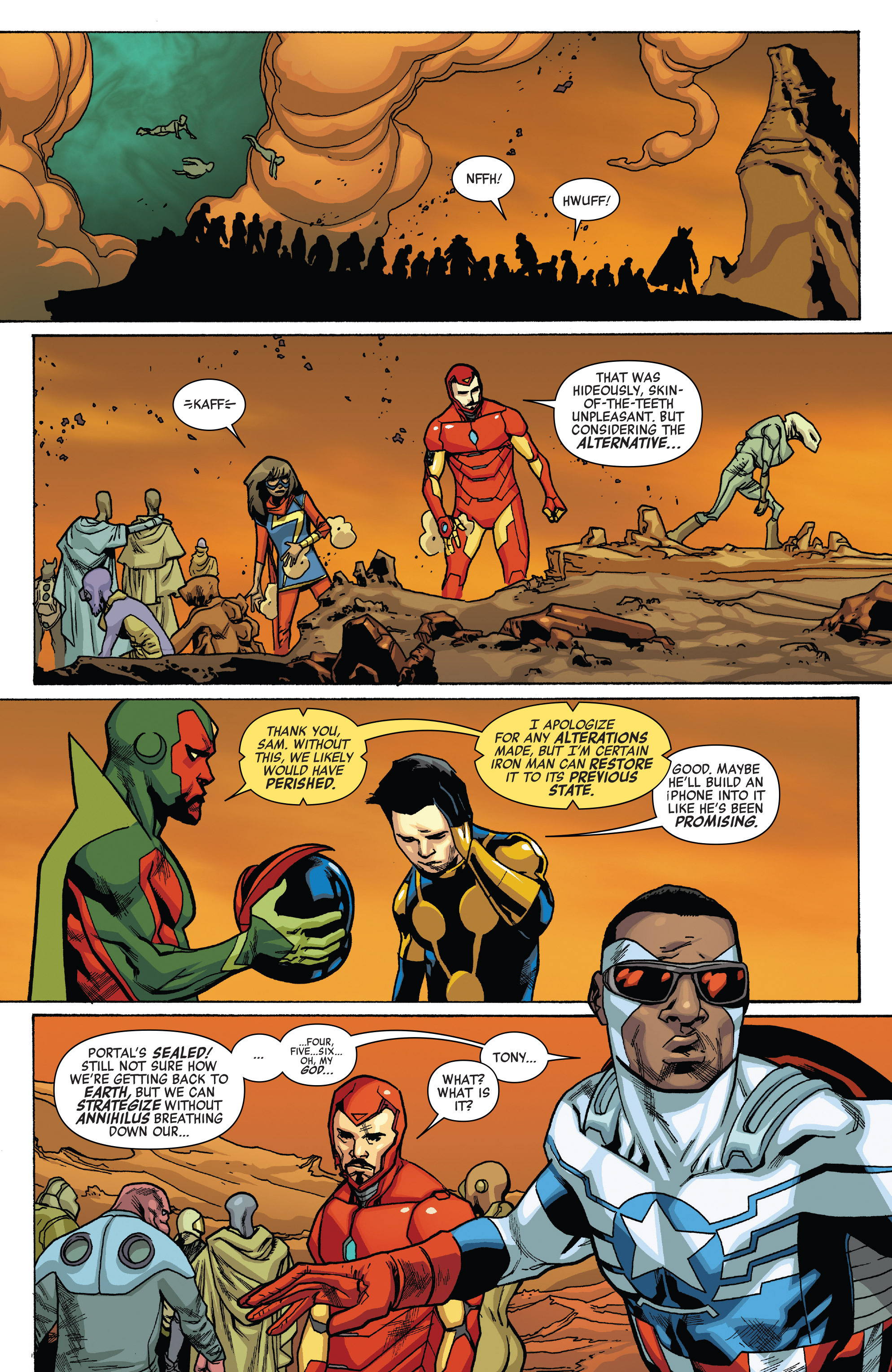 Read online All-New, All-Different Avengers comic -  Issue #11 - 21