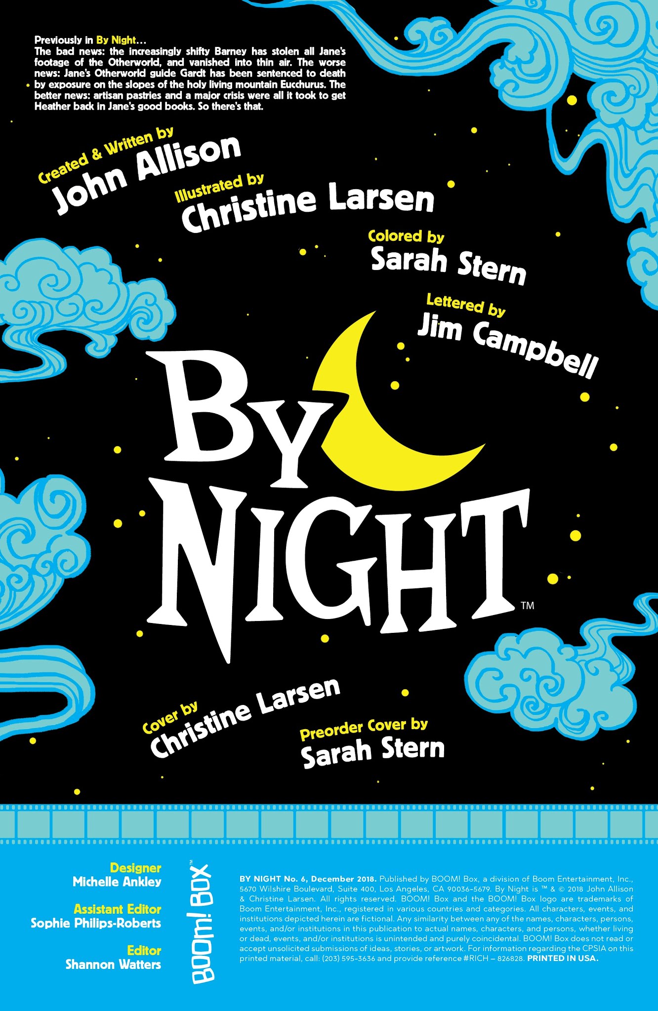 Read online By Night comic -  Issue #6 - 2