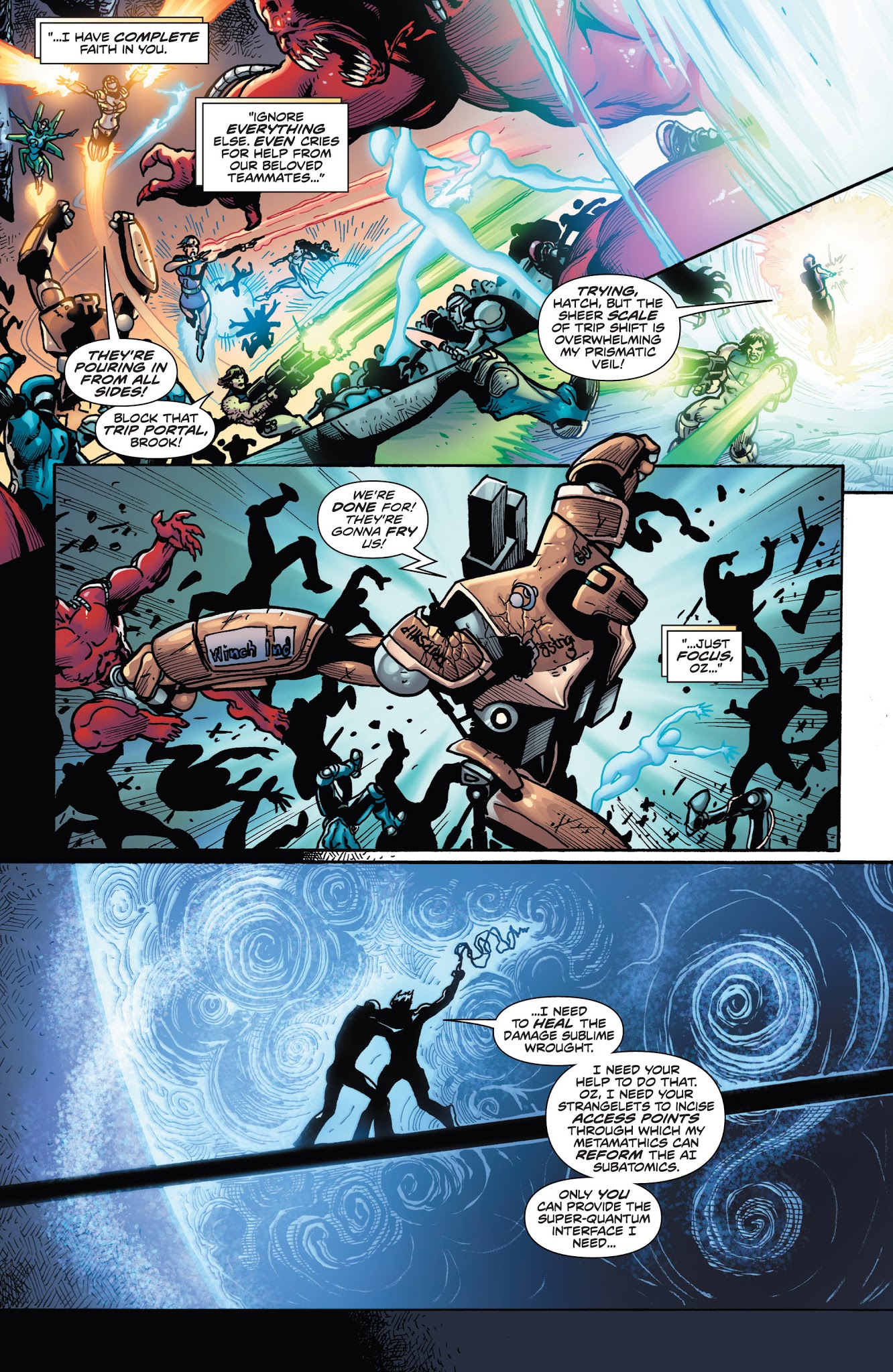 Read online The Hypernaturals comic -  Issue #12 - 17