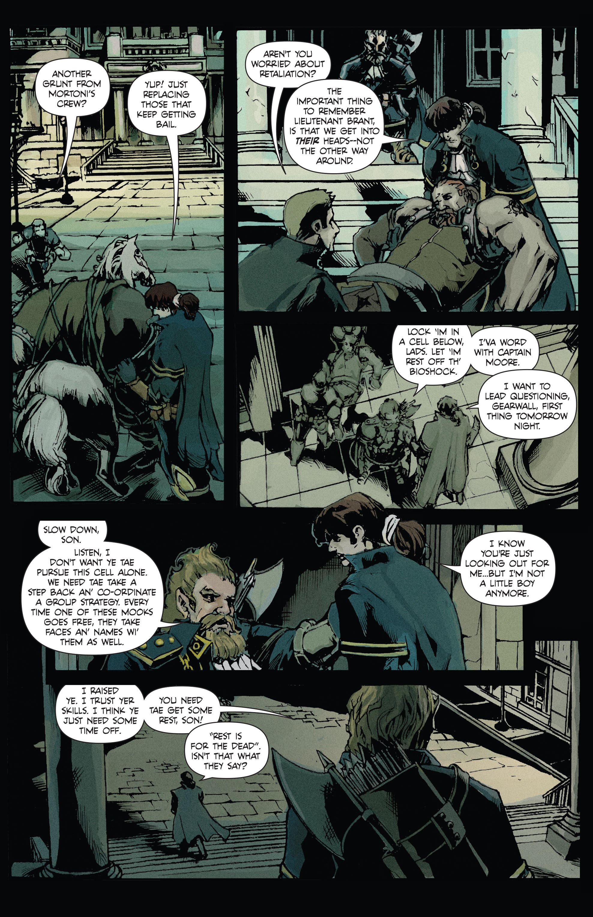 Read online Raven Nevermore comic -  Issue #1 - 10