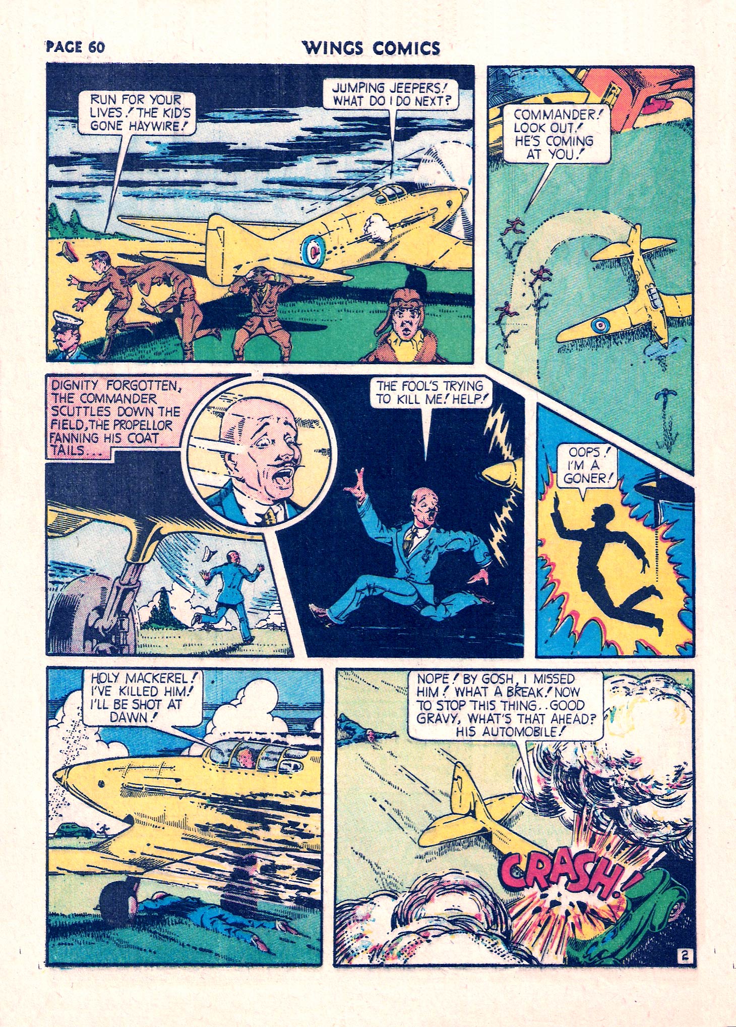 Read online Wings Comics comic -  Issue #9 - 62