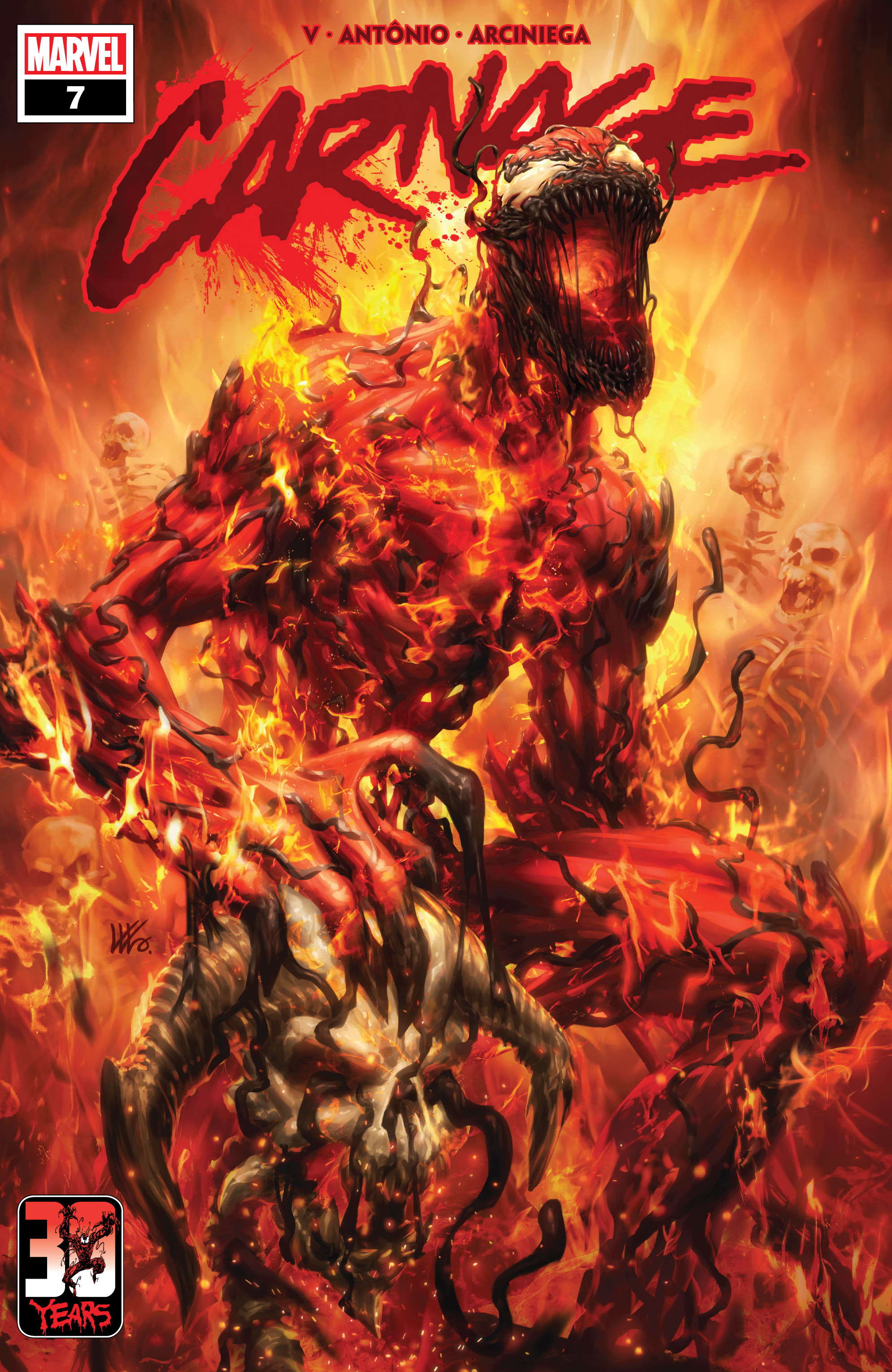 Read online Carnage (2022) comic -  Issue #7 - 1