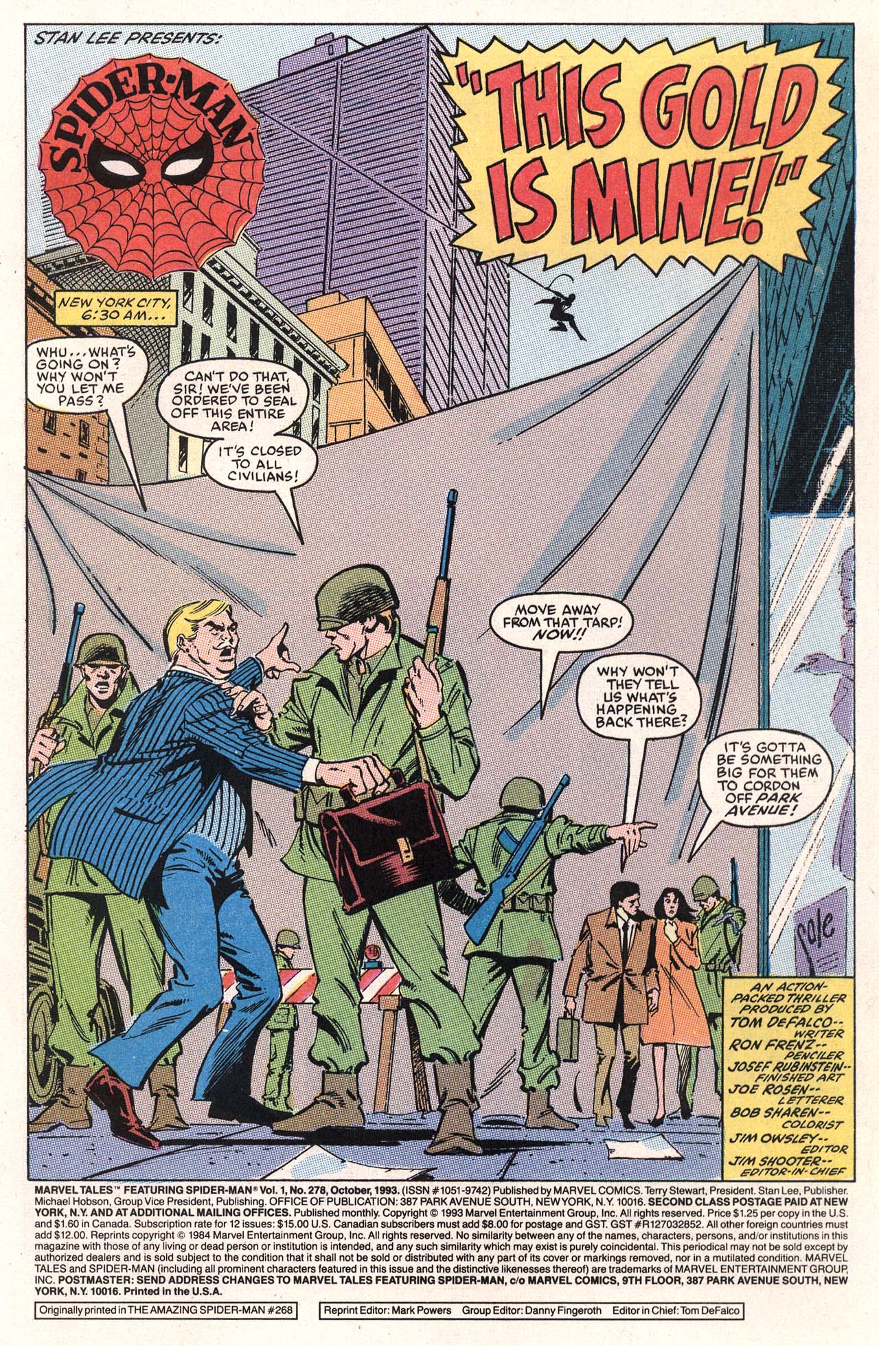 Read online Marvel Tales (1964) comic -  Issue #278 - 3