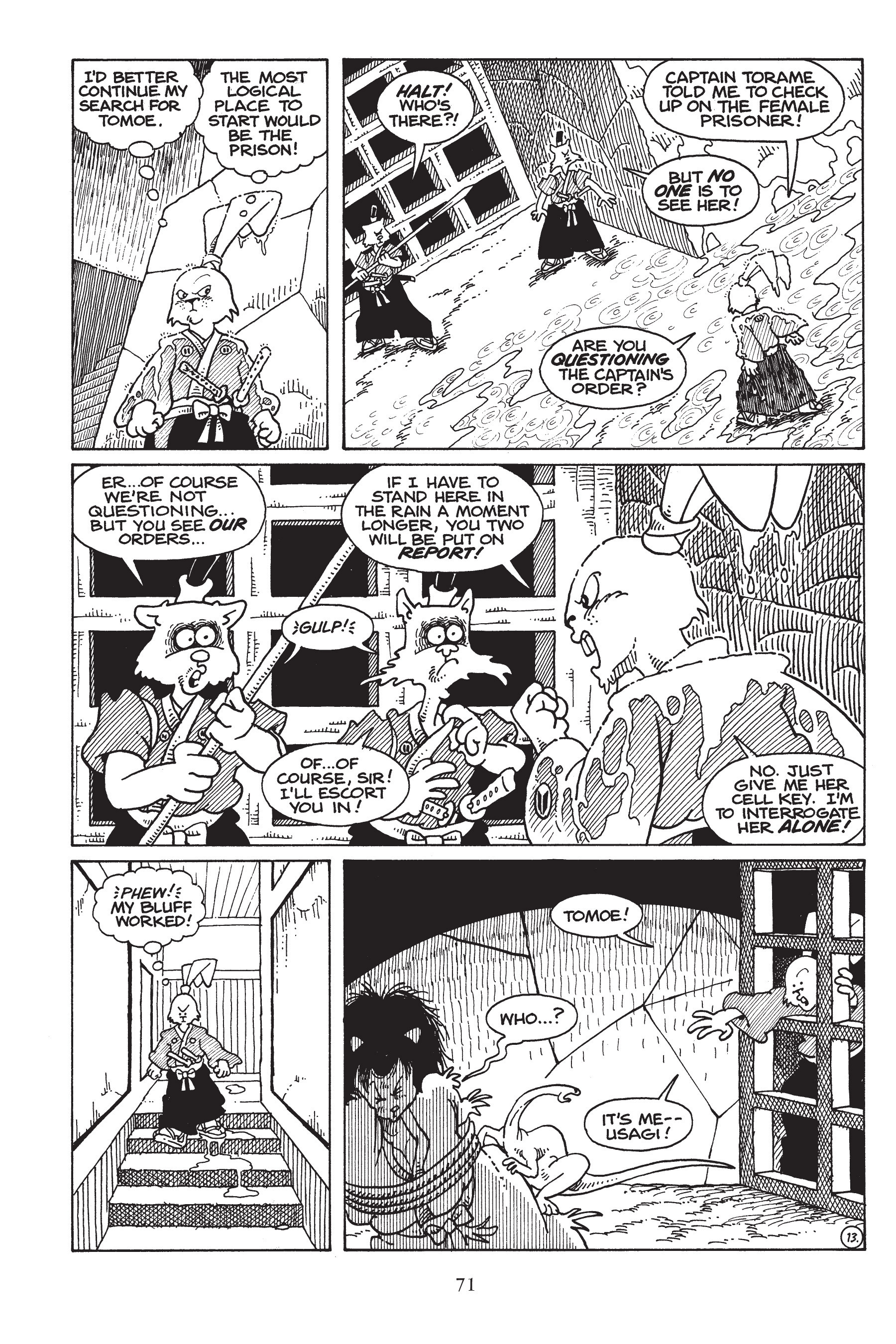 Read online Usagi Yojimbo (1987) comic -  Issue # _TPB 4 - 71