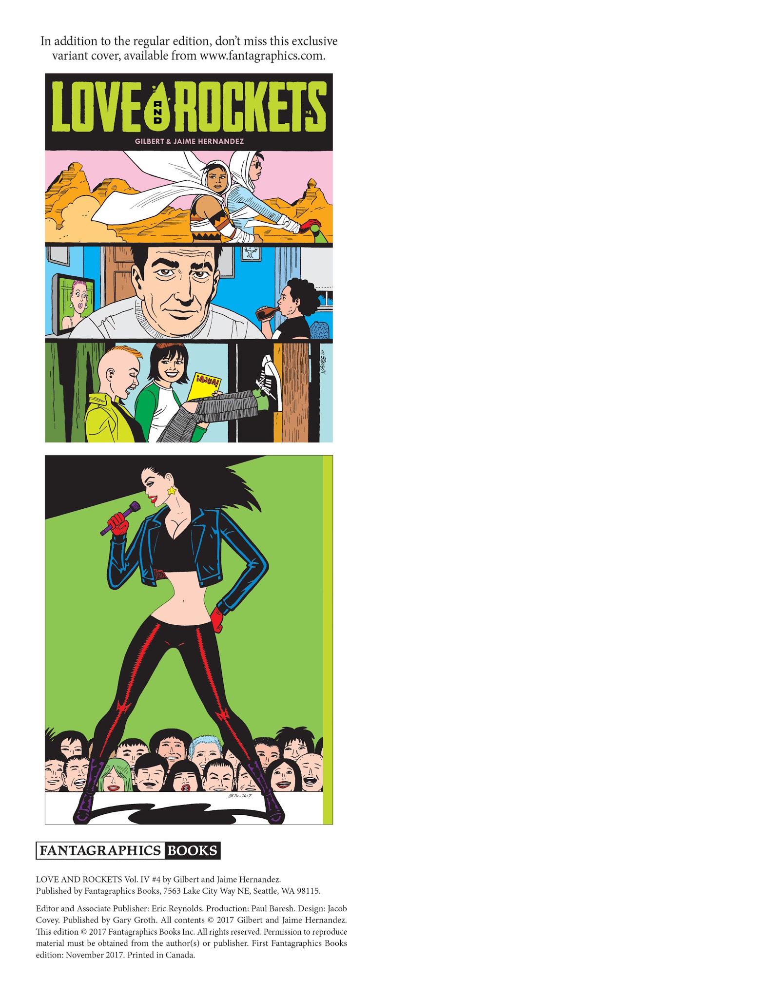 Read online Love and Rockets (2016) comic -  Issue #4 - 2