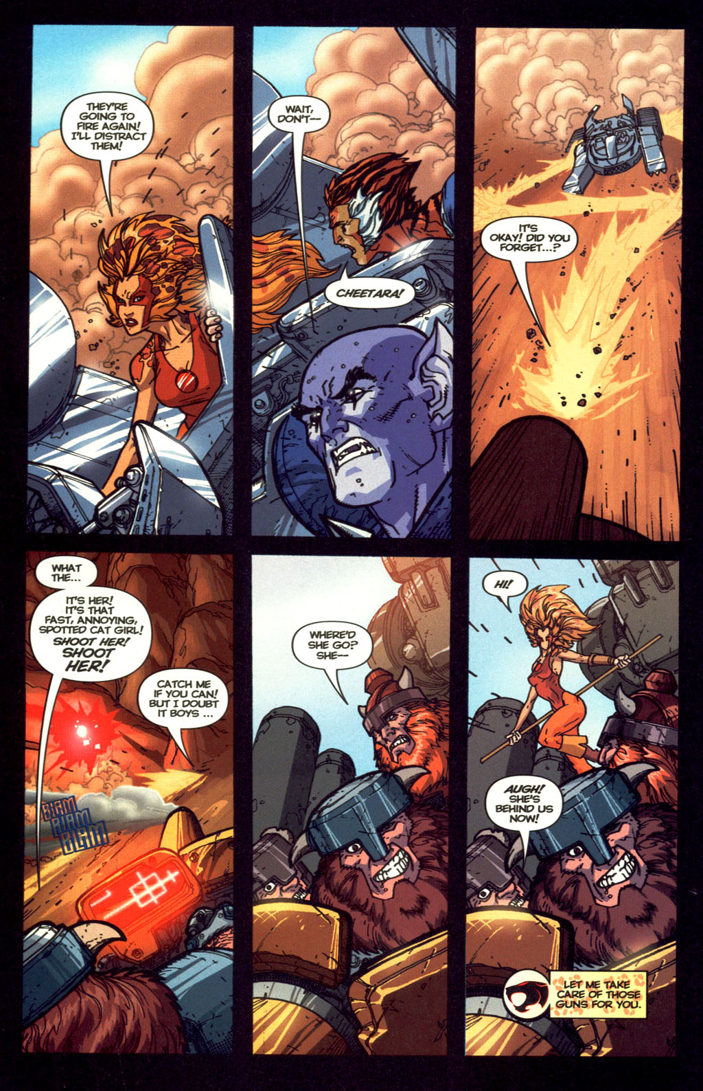 Read online ThunderCats: HammerHand's Revenge comic -  Issue #3 - 17