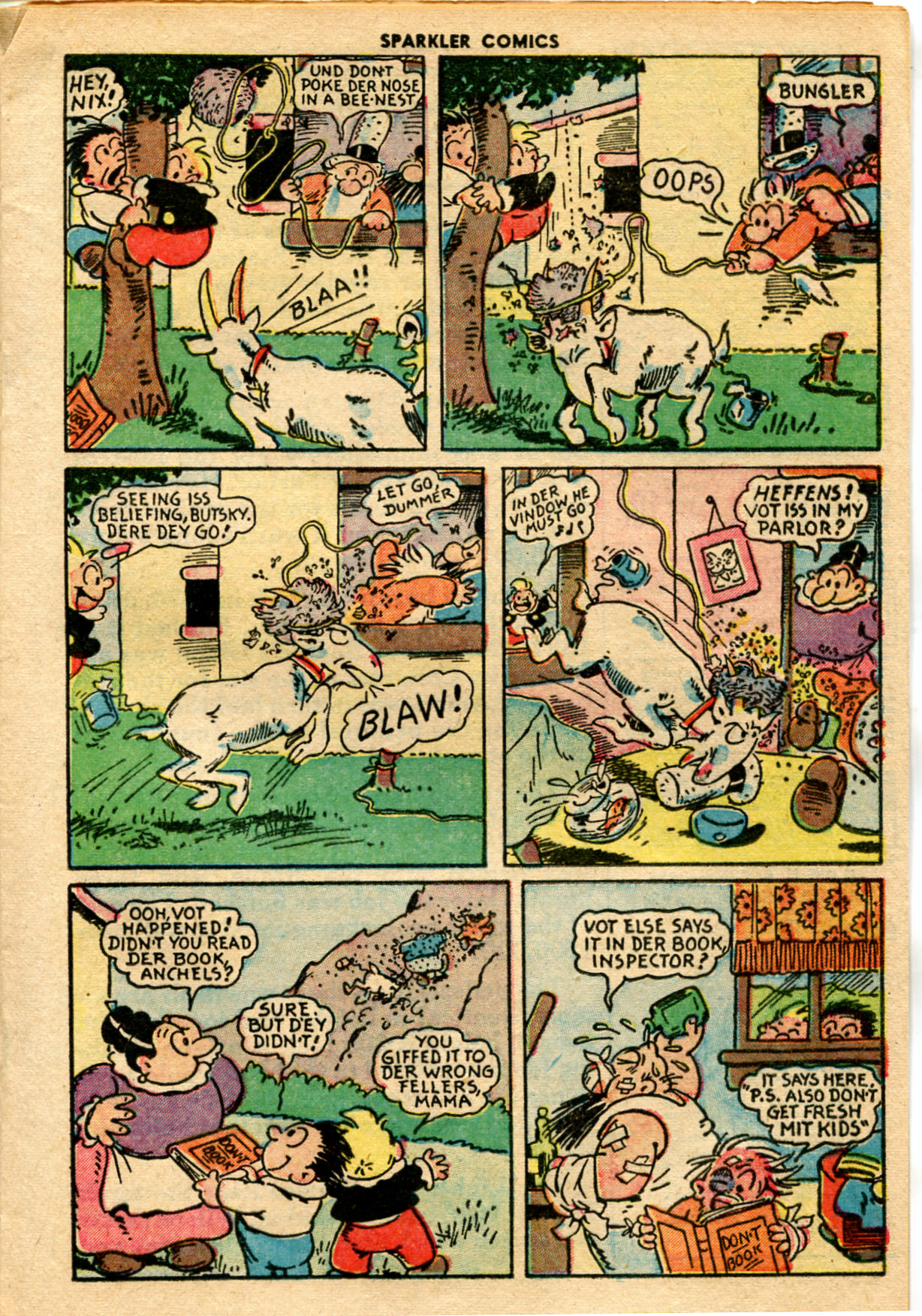 Read online Sparkler Comics comic -  Issue #119 - 17
