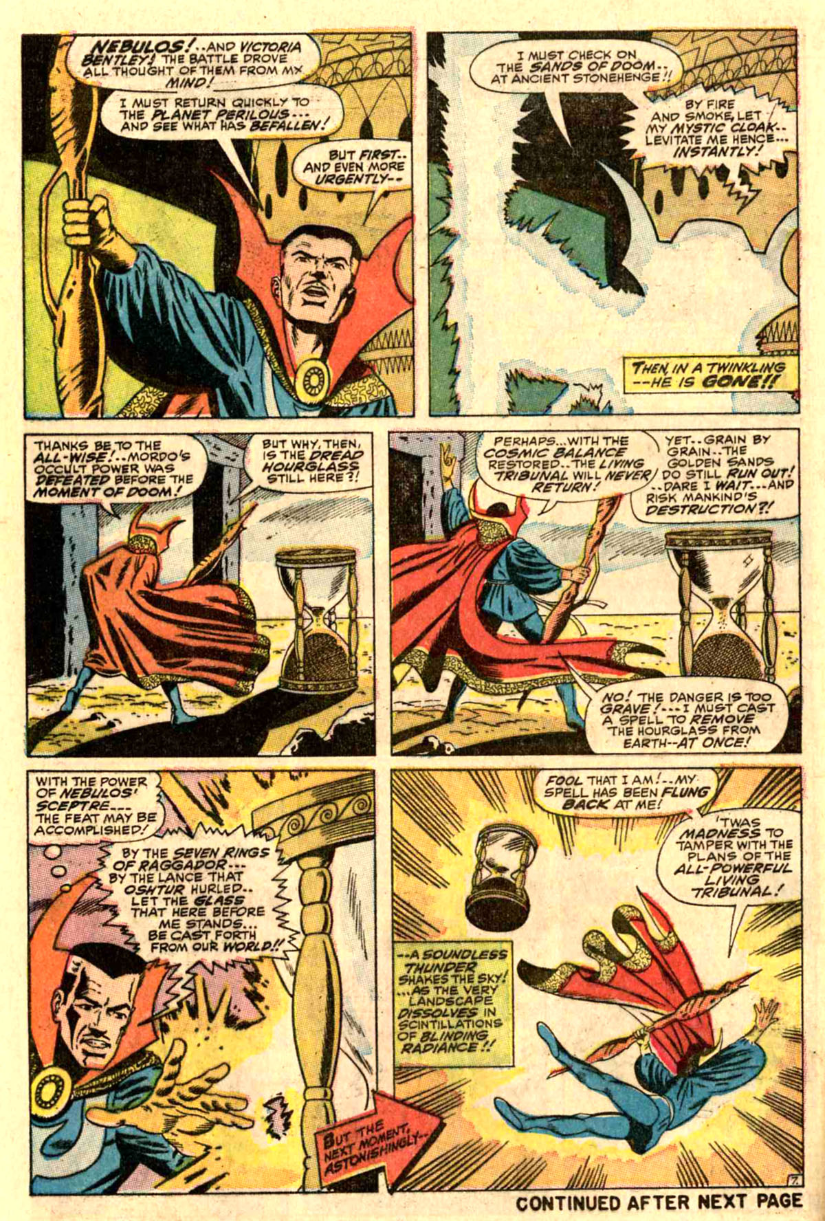 Read online Marvel Masterworks: Doctor Strange comic -  Issue # TPB 2 - 211