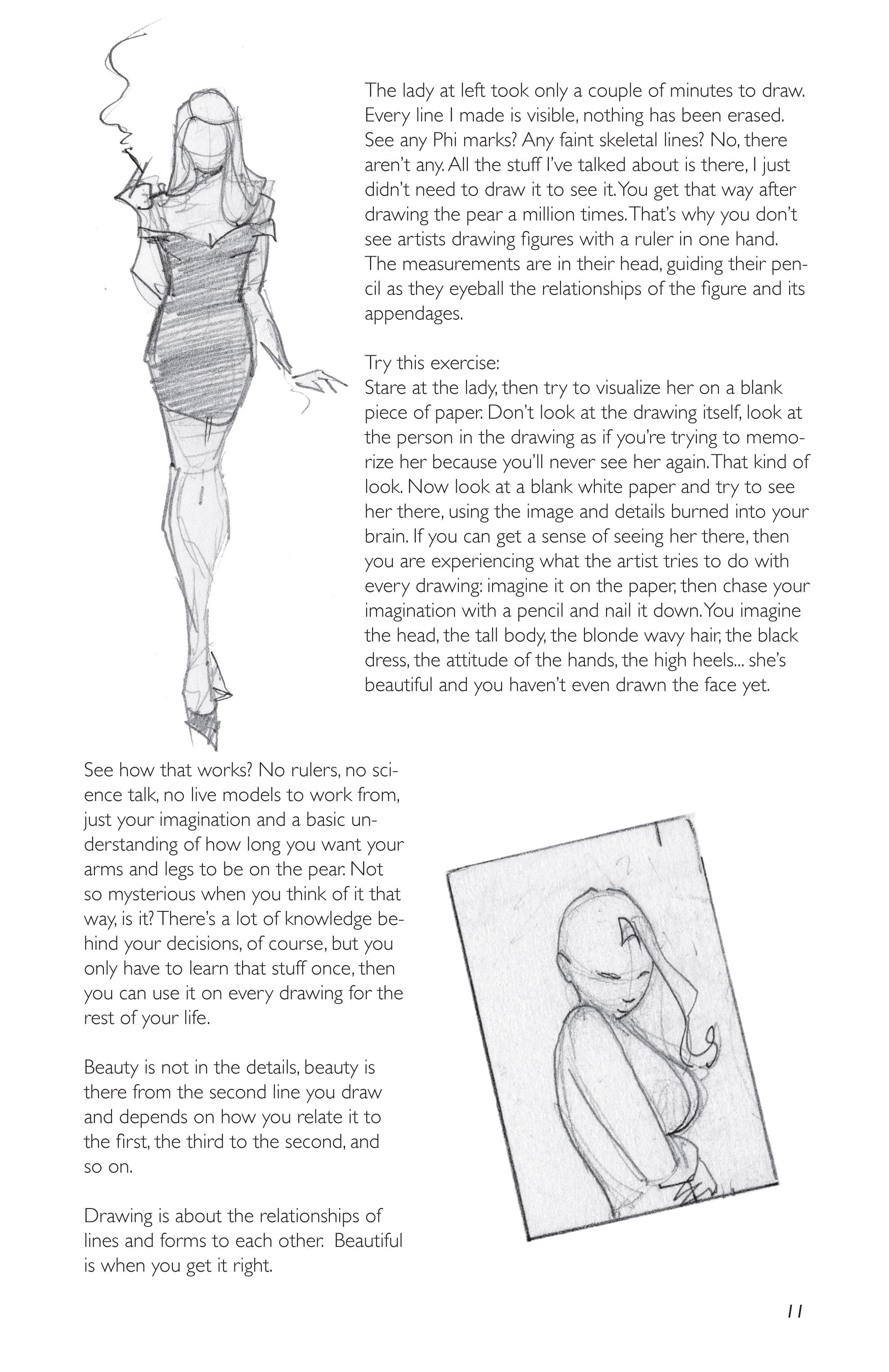 Read online Terry Moore's How to Draw... comic -  Issue # Beautiful - 13