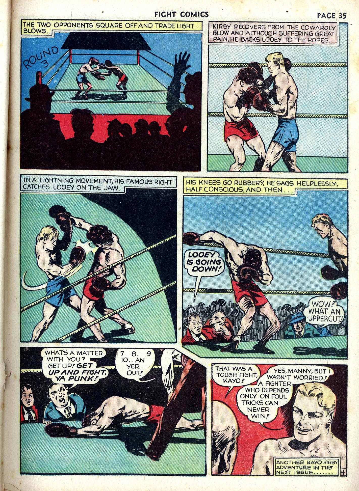 Read online Fight Comics comic -  Issue #10 - 37