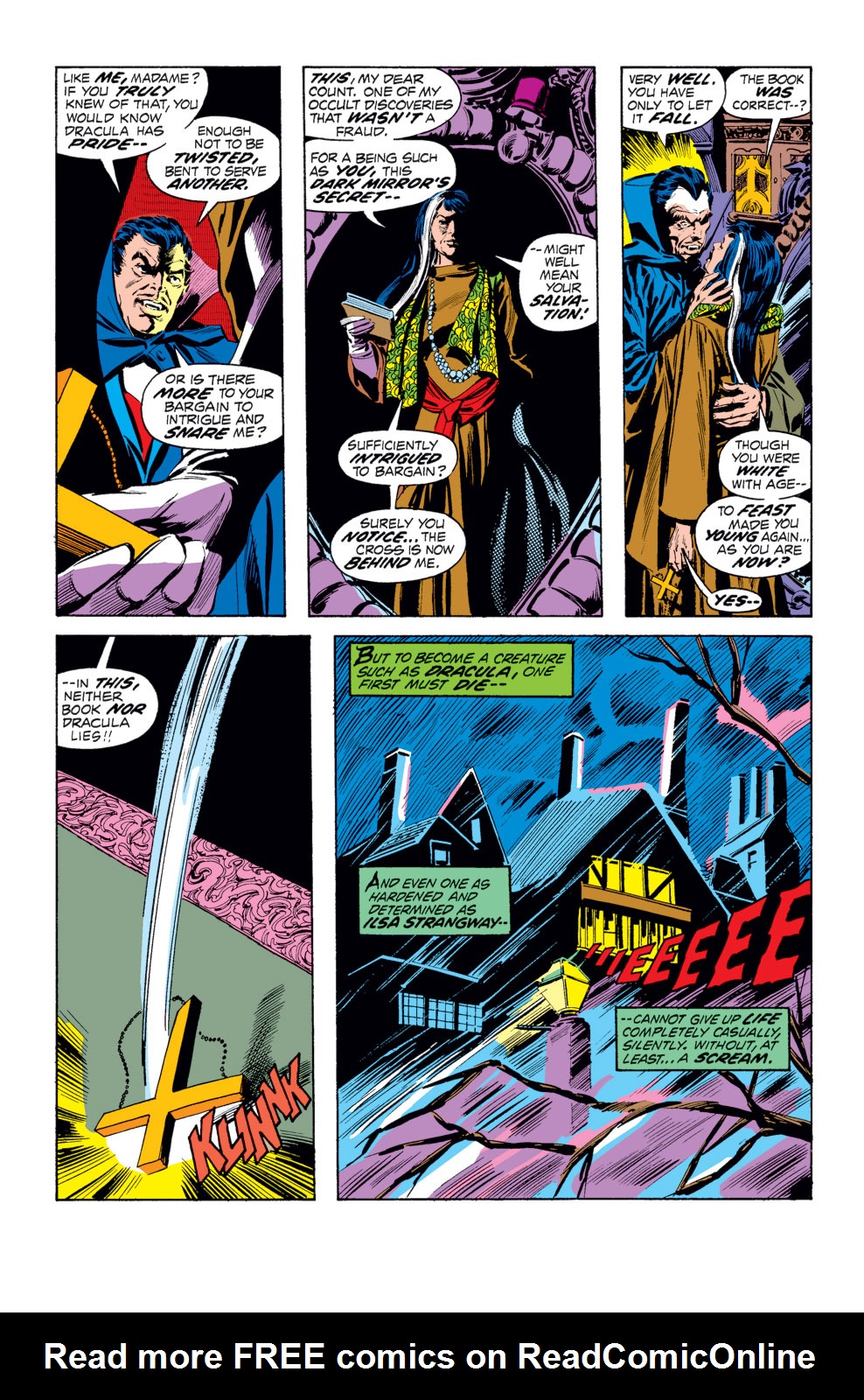 Read online Tomb of Dracula (1972) comic -  Issue #4 - 5