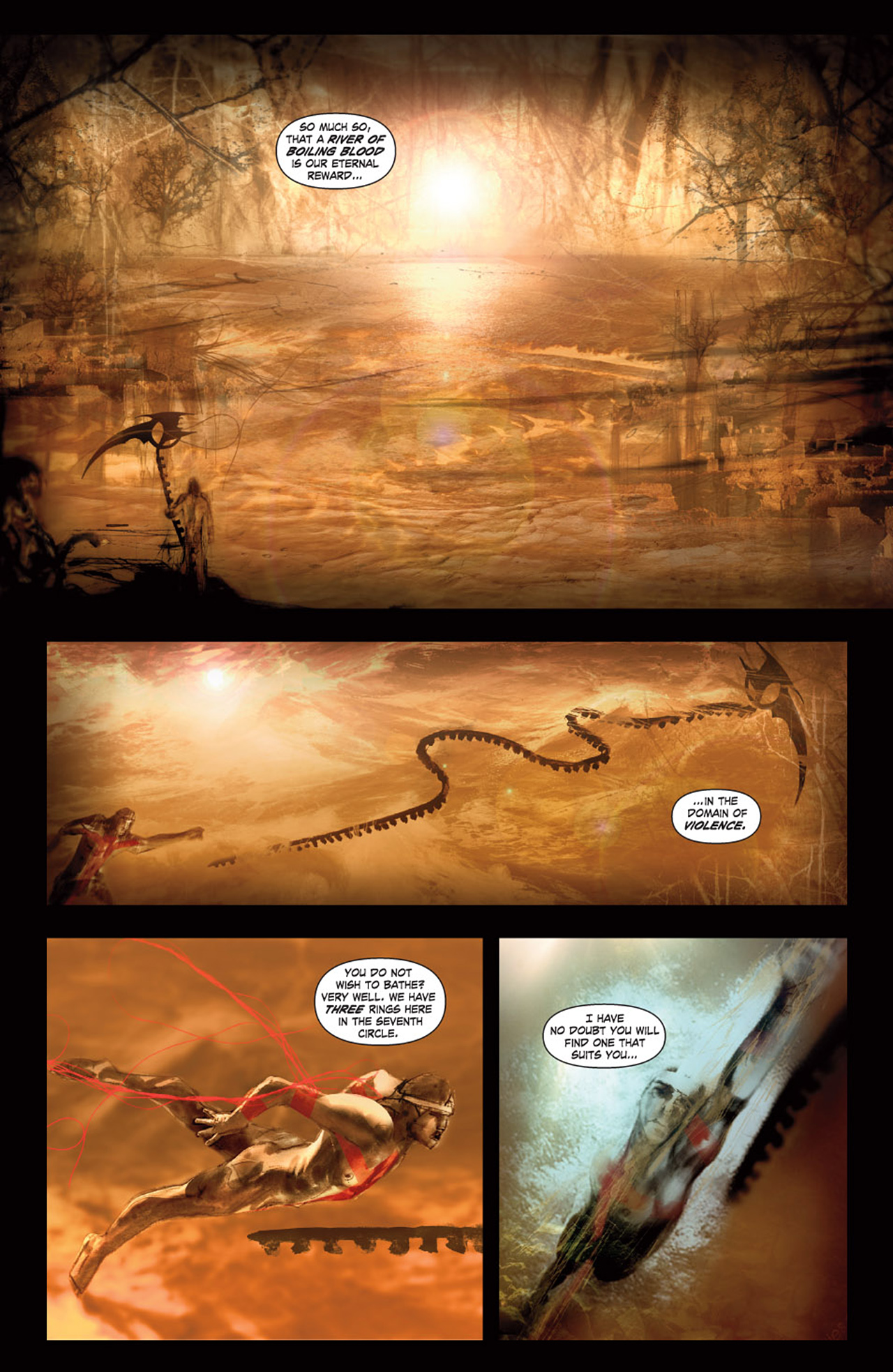 Read online Dante's Inferno comic -  Issue #4 - 12