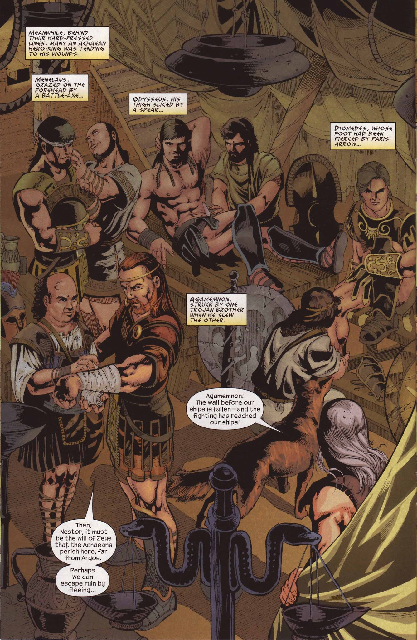 Read online The Iliad comic -  Issue #5 - 10