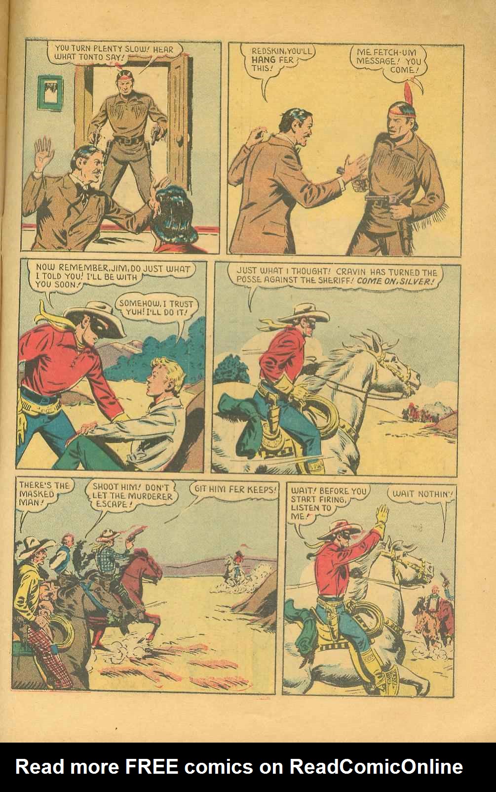 Read online The Lone Ranger (1948) comic -  Issue #28 - 39