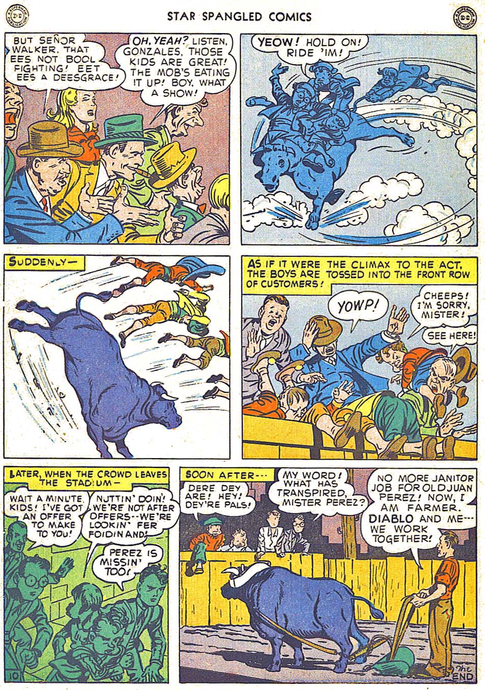 Read online Star Spangled Comics comic -  Issue #58 - 12