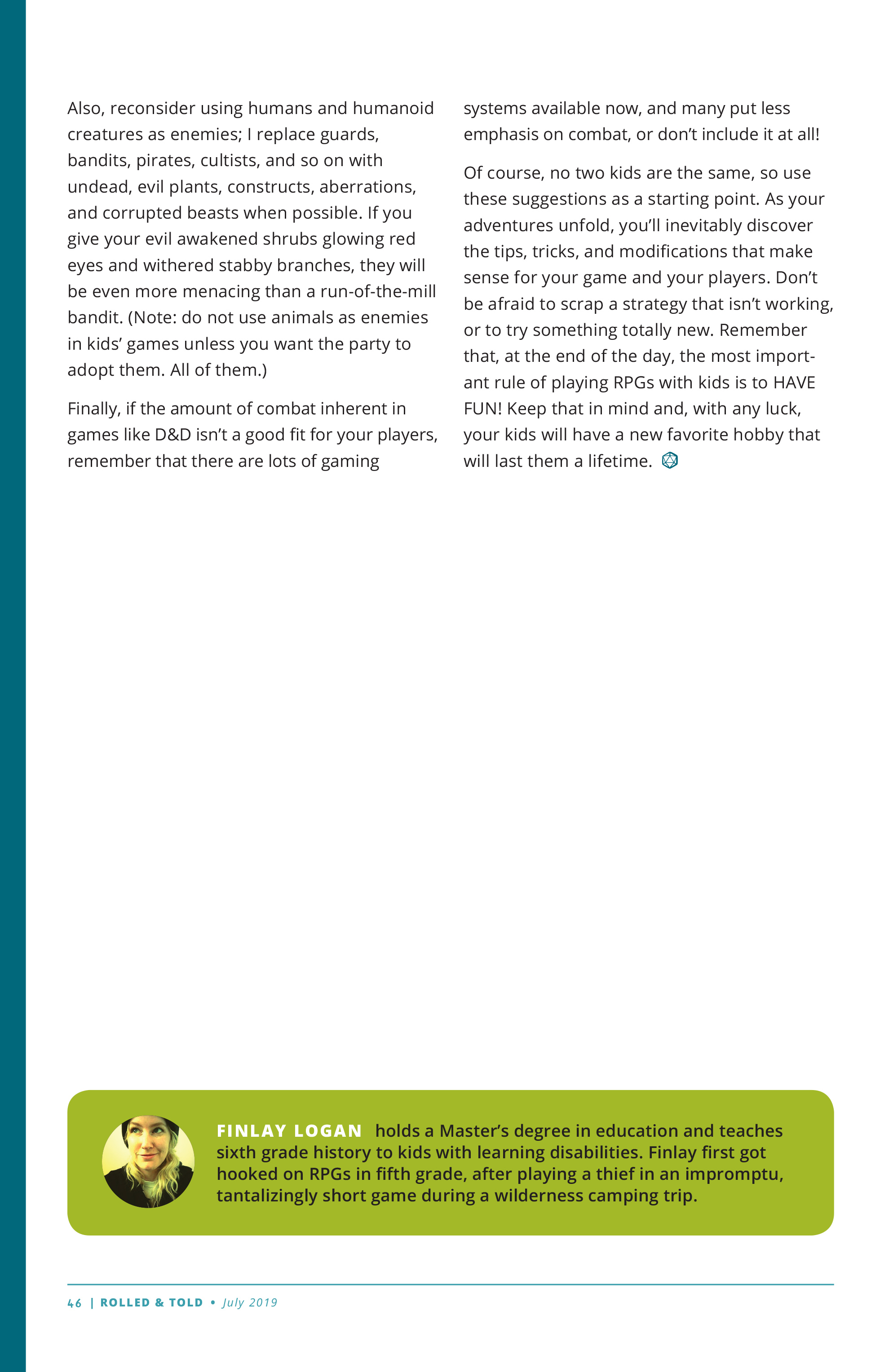 Read online Rolled & Told comic -  Issue #11 - 46