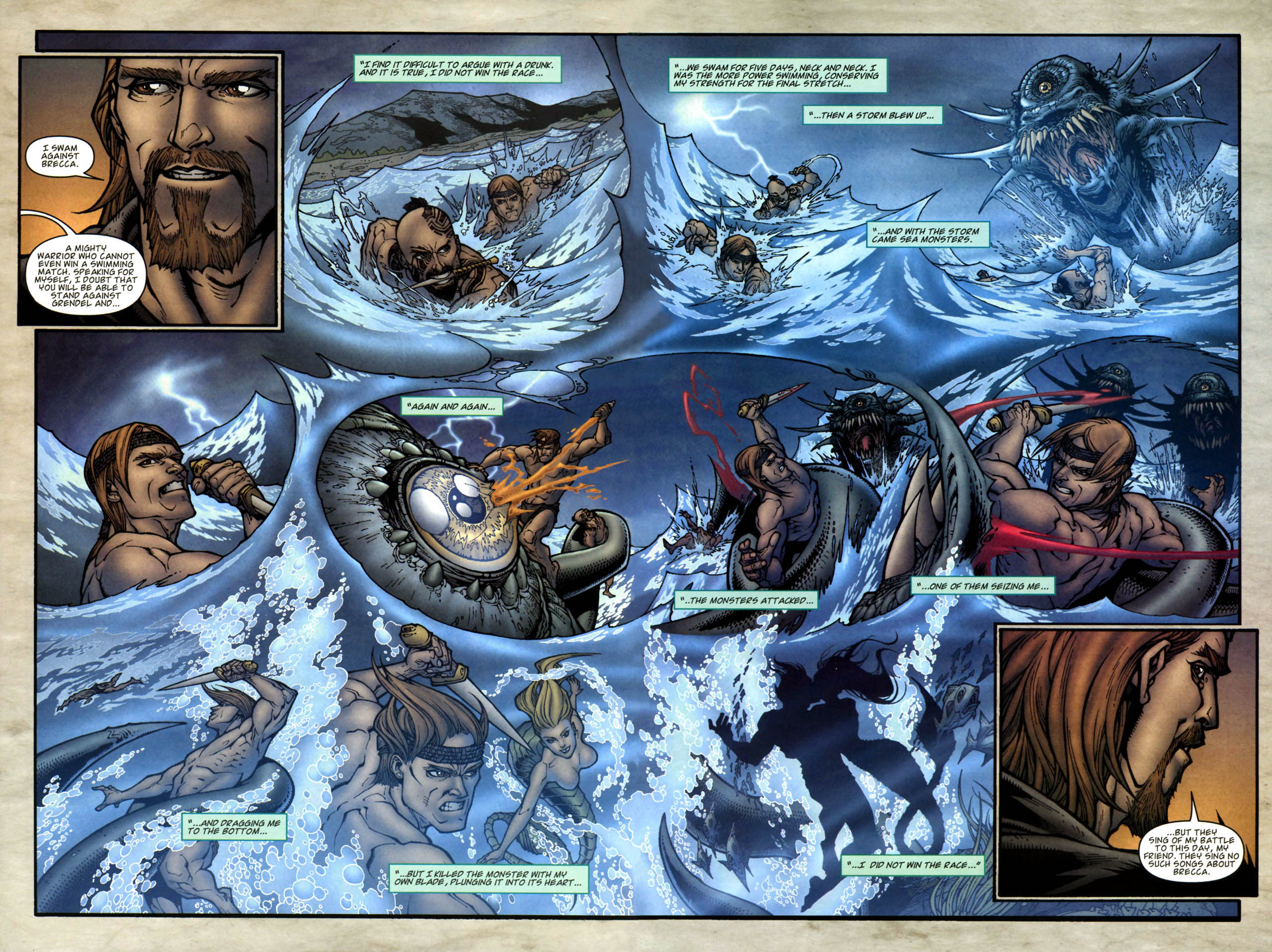 Read online Beowulf (2007) comic -  Issue #2 - 4