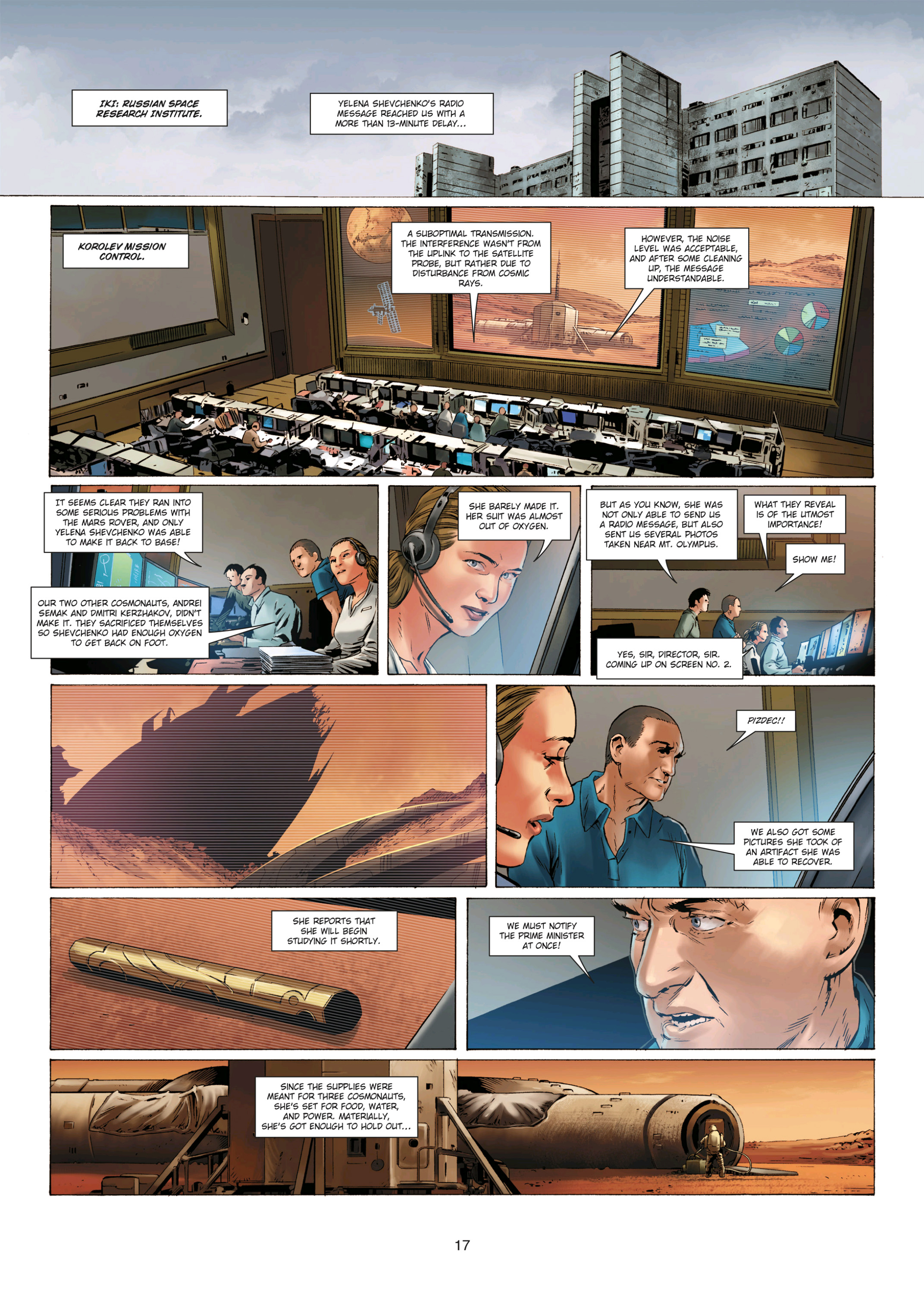 Read online Olympus Mons Vol. 1: Anomaly One comic -  Issue #2 - 17