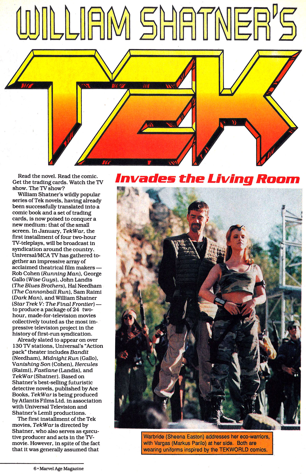 Read online Marvel Age comic -  Issue #134 - 8