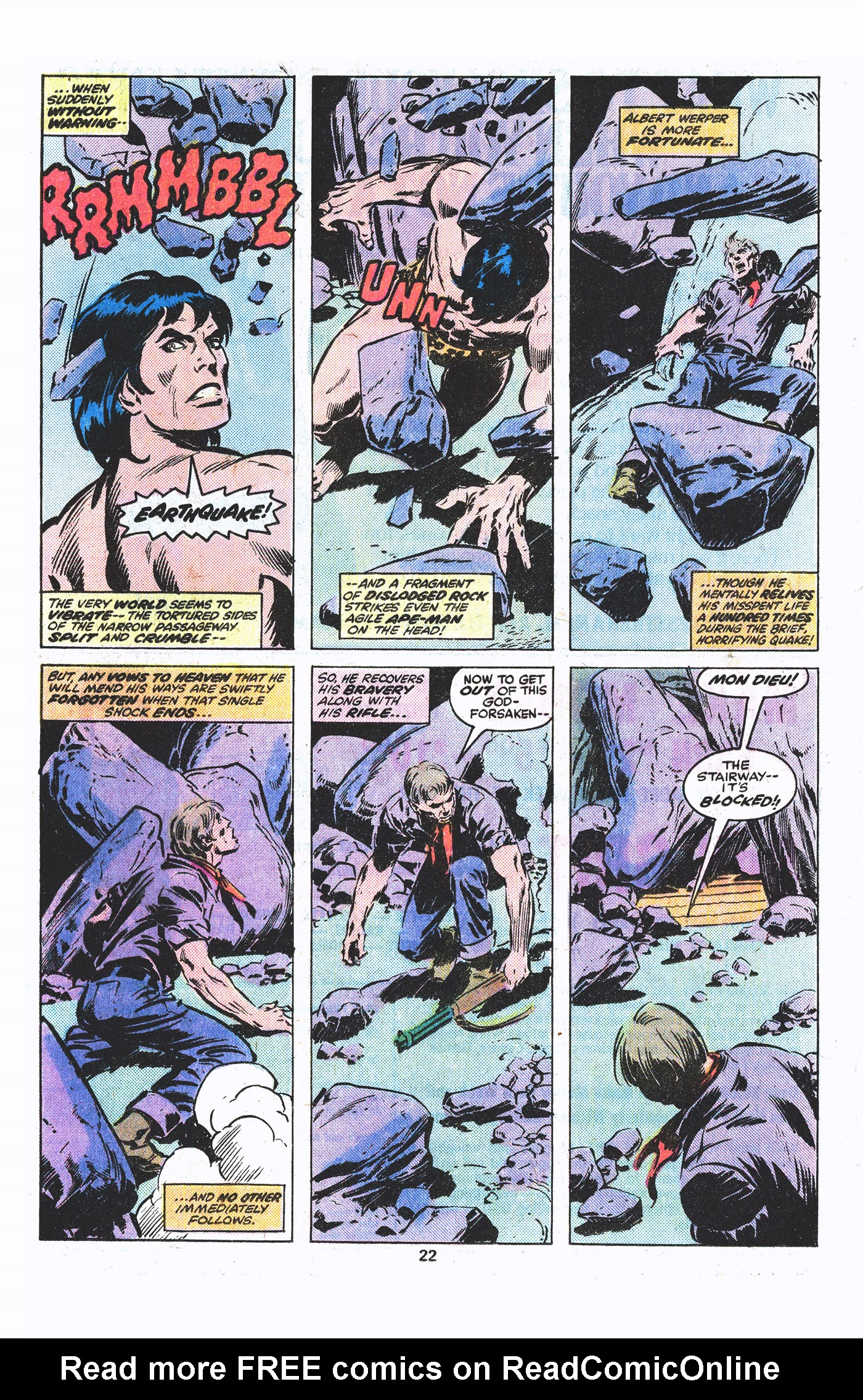 Read online Tarzan (1977) comic -  Issue #3 - 12