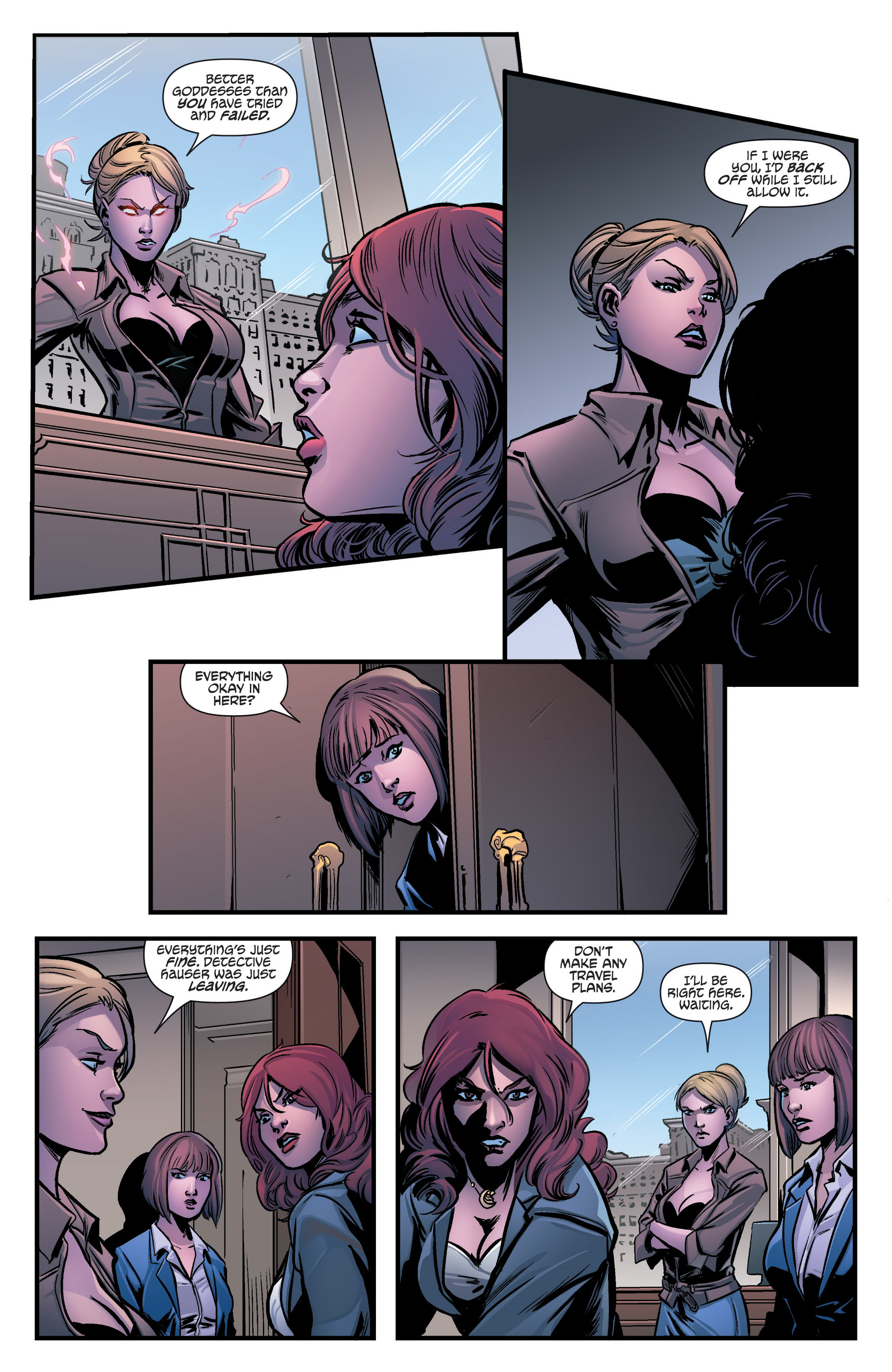 Read online Grimm Fairy Tales presents Goddess Inc. comic -  Issue #2 - 12