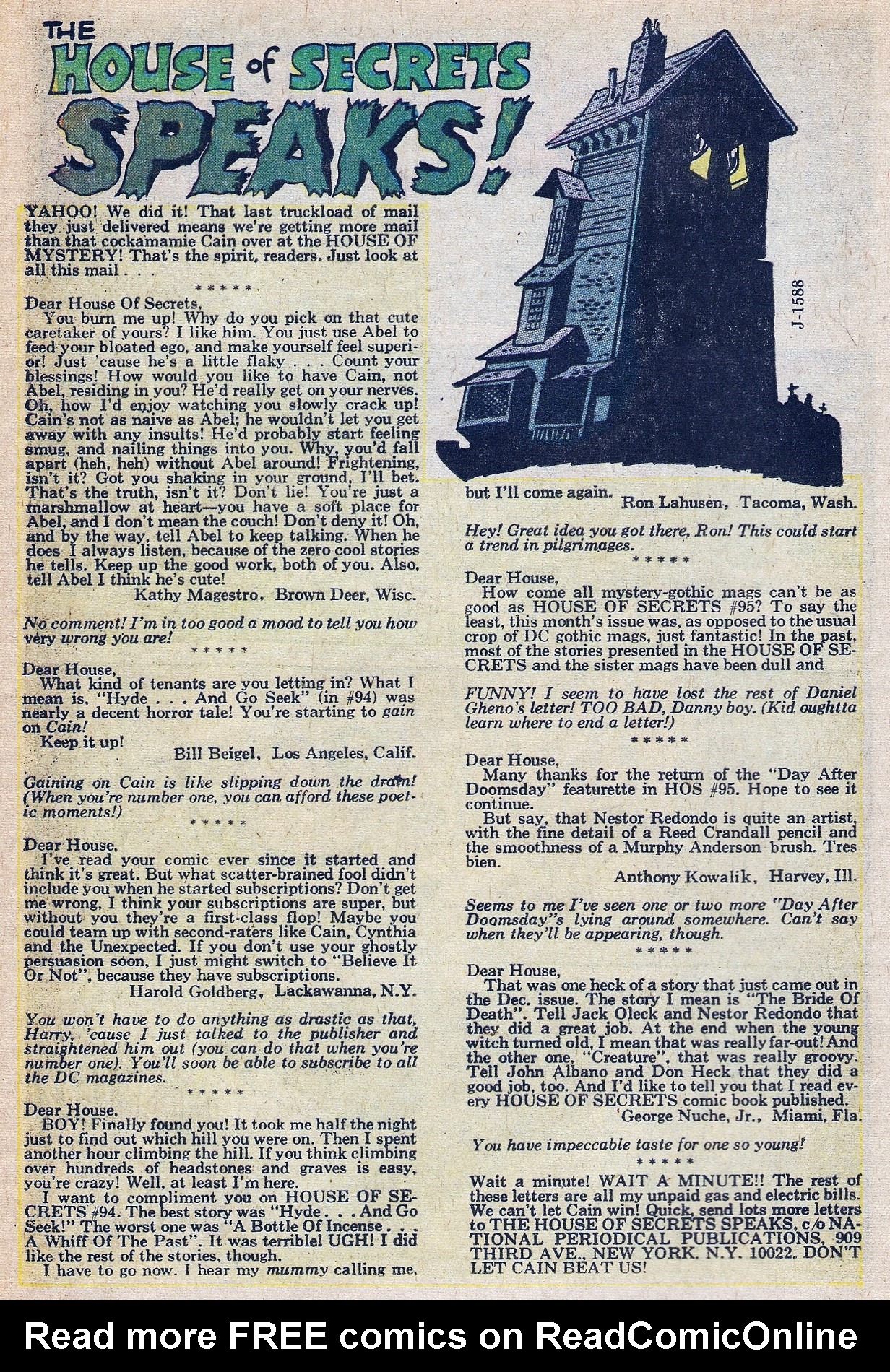 Read online House of Secrets (1956) comic -  Issue #97 - 22