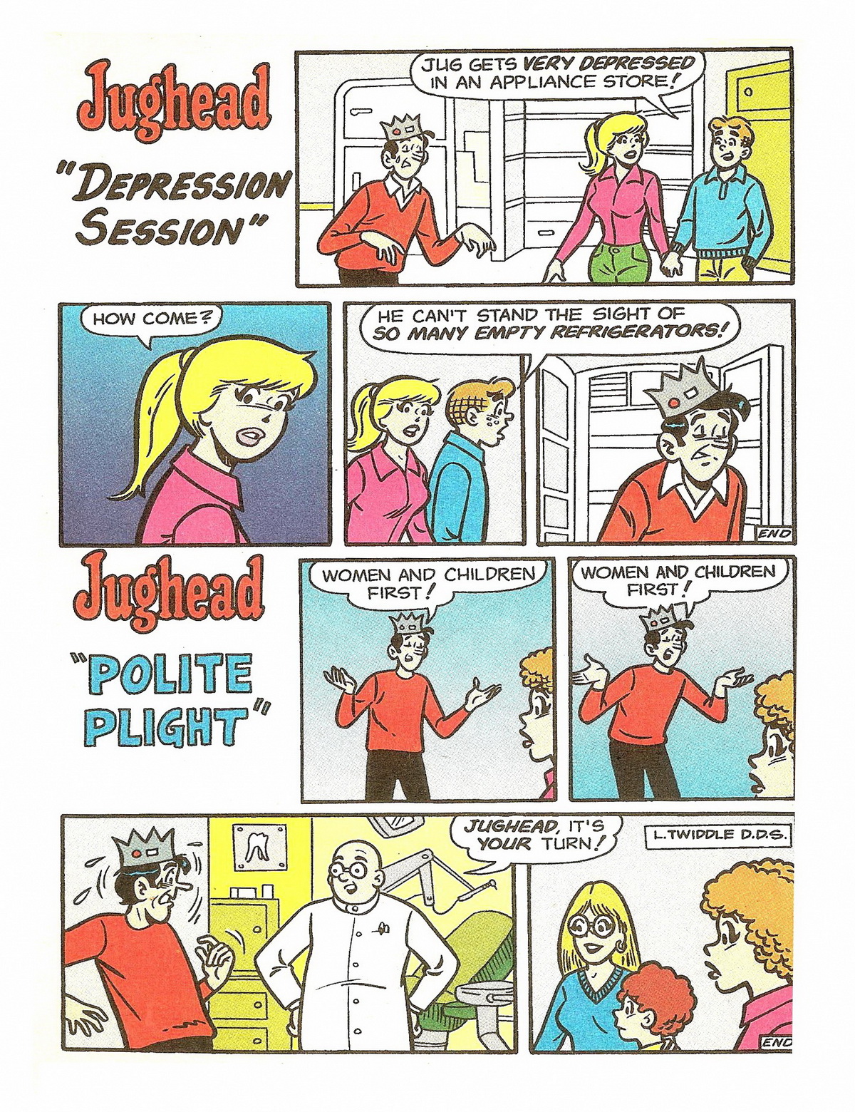Read online Jughead's Double Digest Magazine comic -  Issue #41 - 10